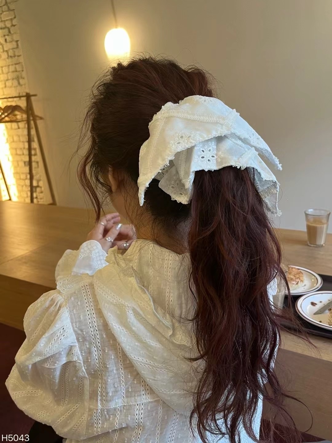 雕花設計款髮圈