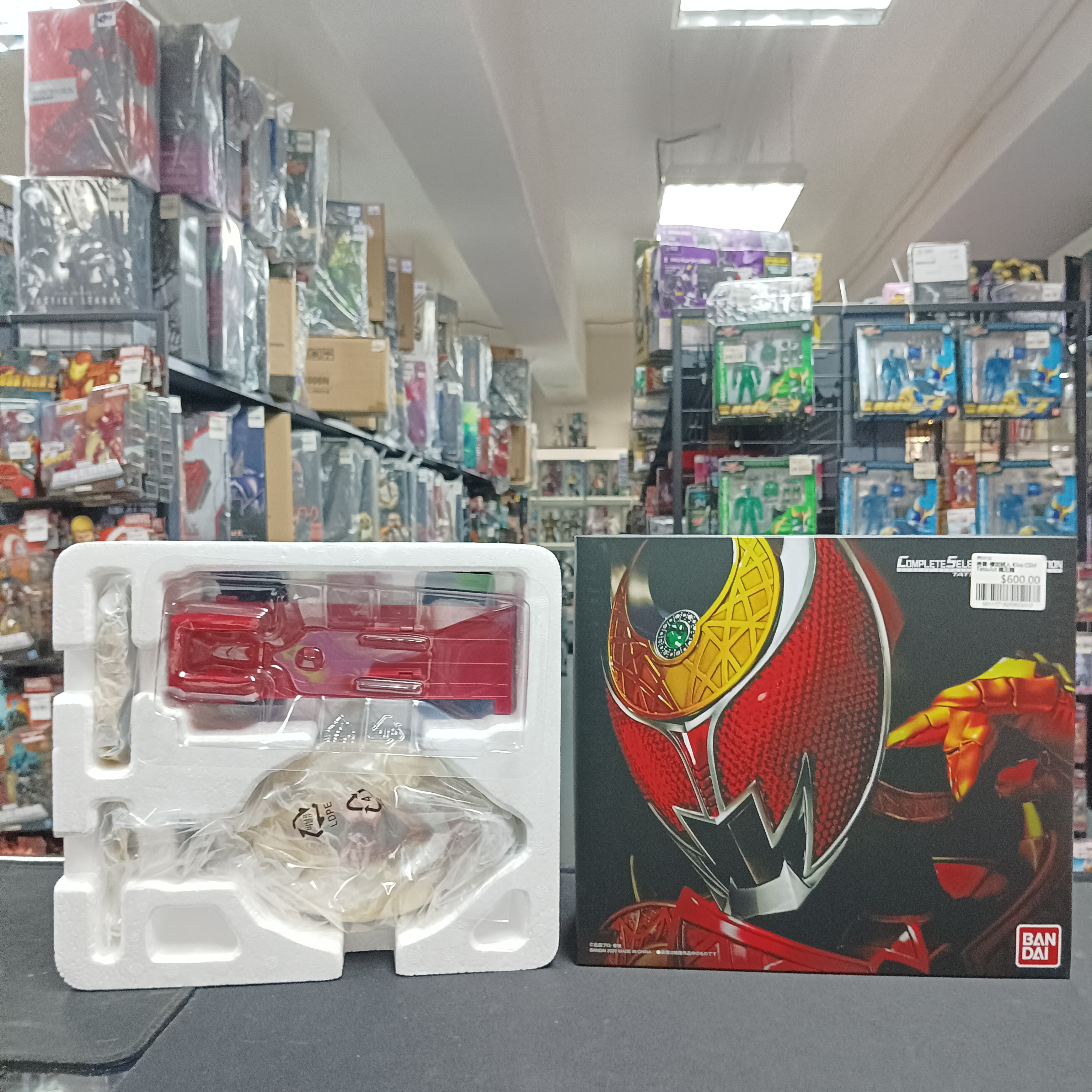 寄賣-幪面超人 Kiva CSM Tatsulot 魔王龍