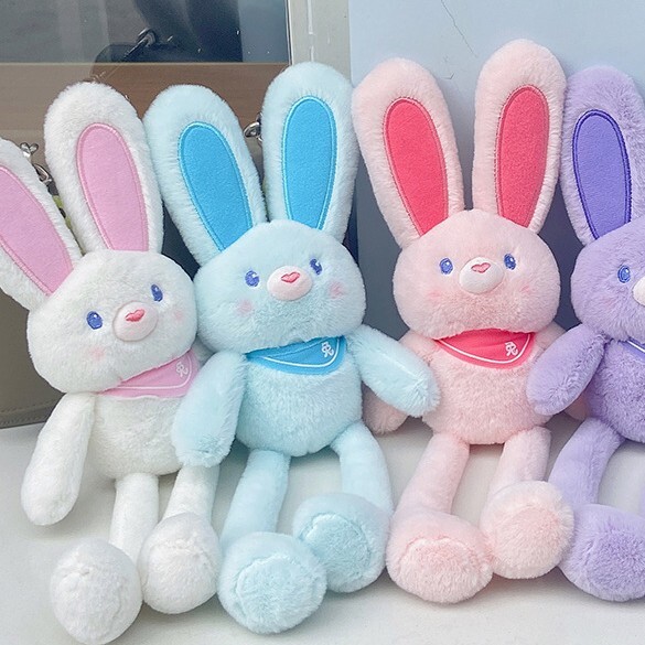 可以抽拉的兔兔掛件