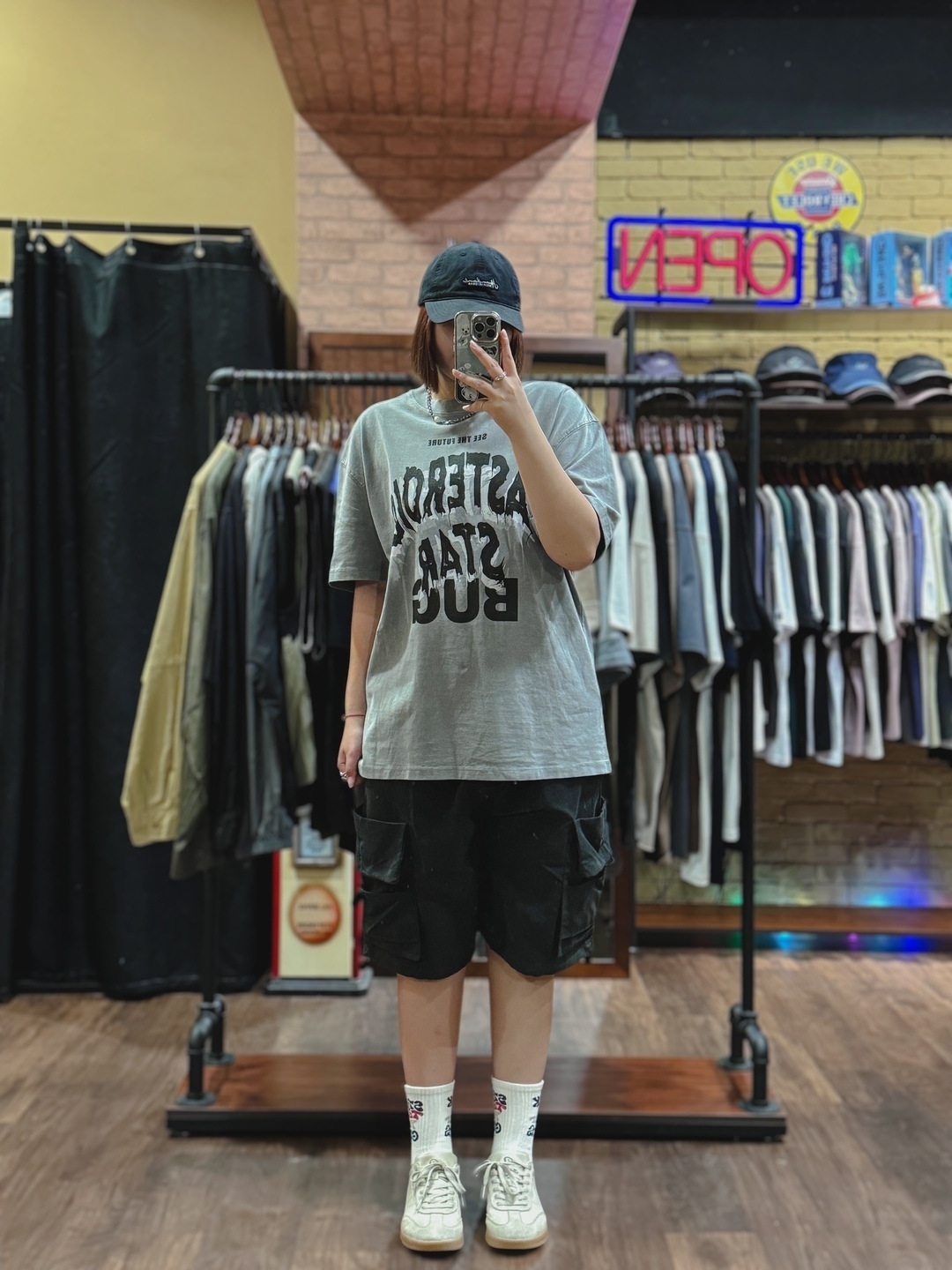 探索者舒適工裝短褲