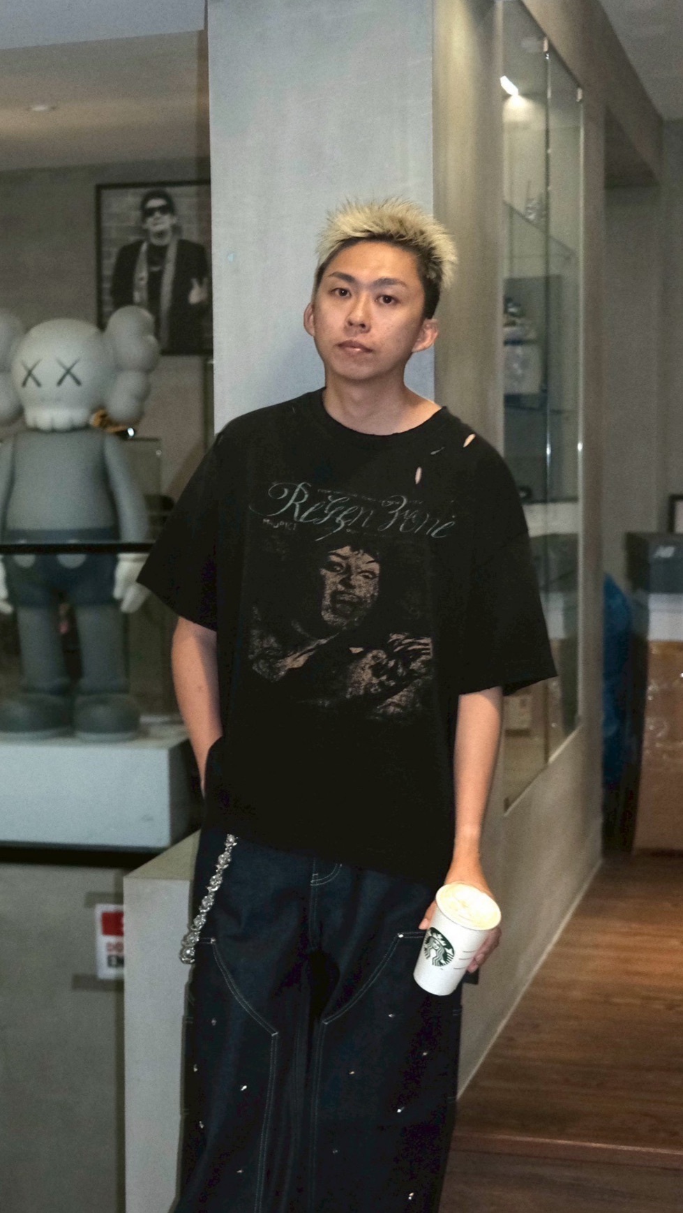 REGEN ZONE 25ss「RIOT」吸血鬼Vintage-Vampire Tee