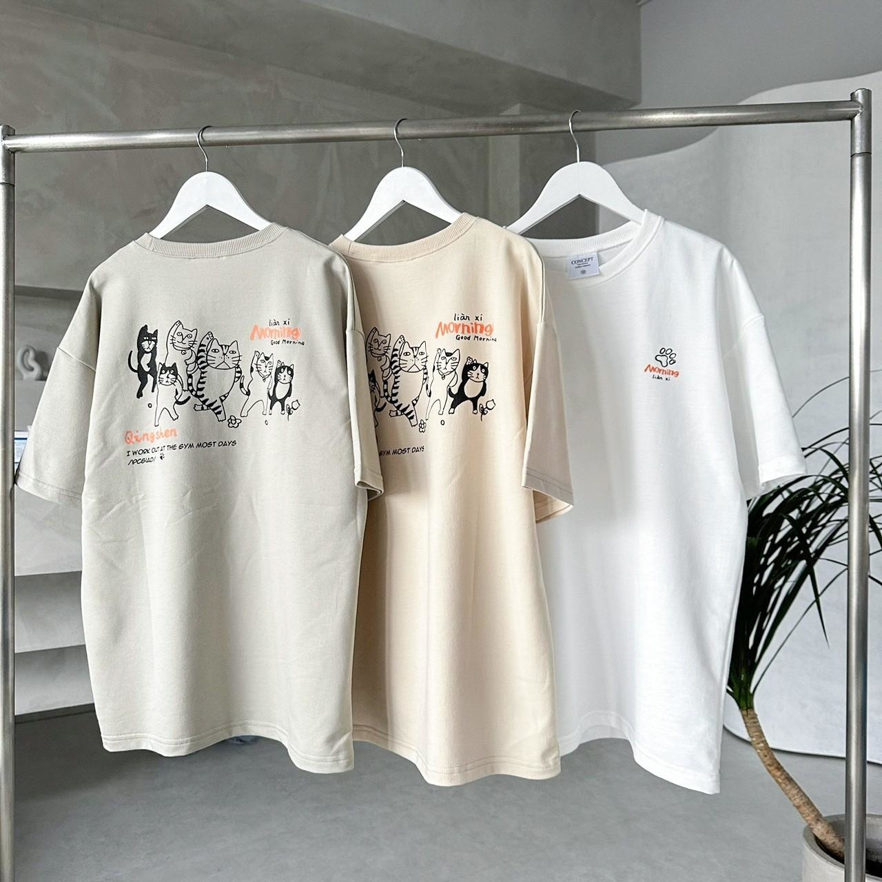 體操日文貓咪短T 80355 【活動款 售完不補】