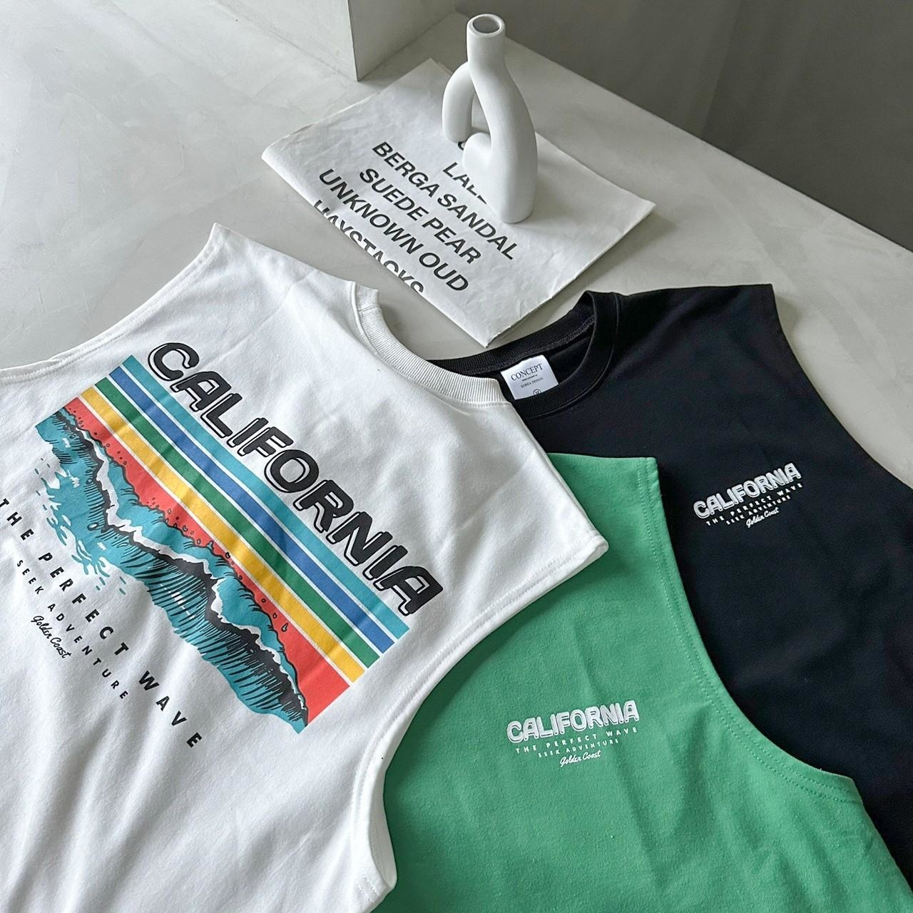 California山脈圖背心 80365 【活動款 售完不補】