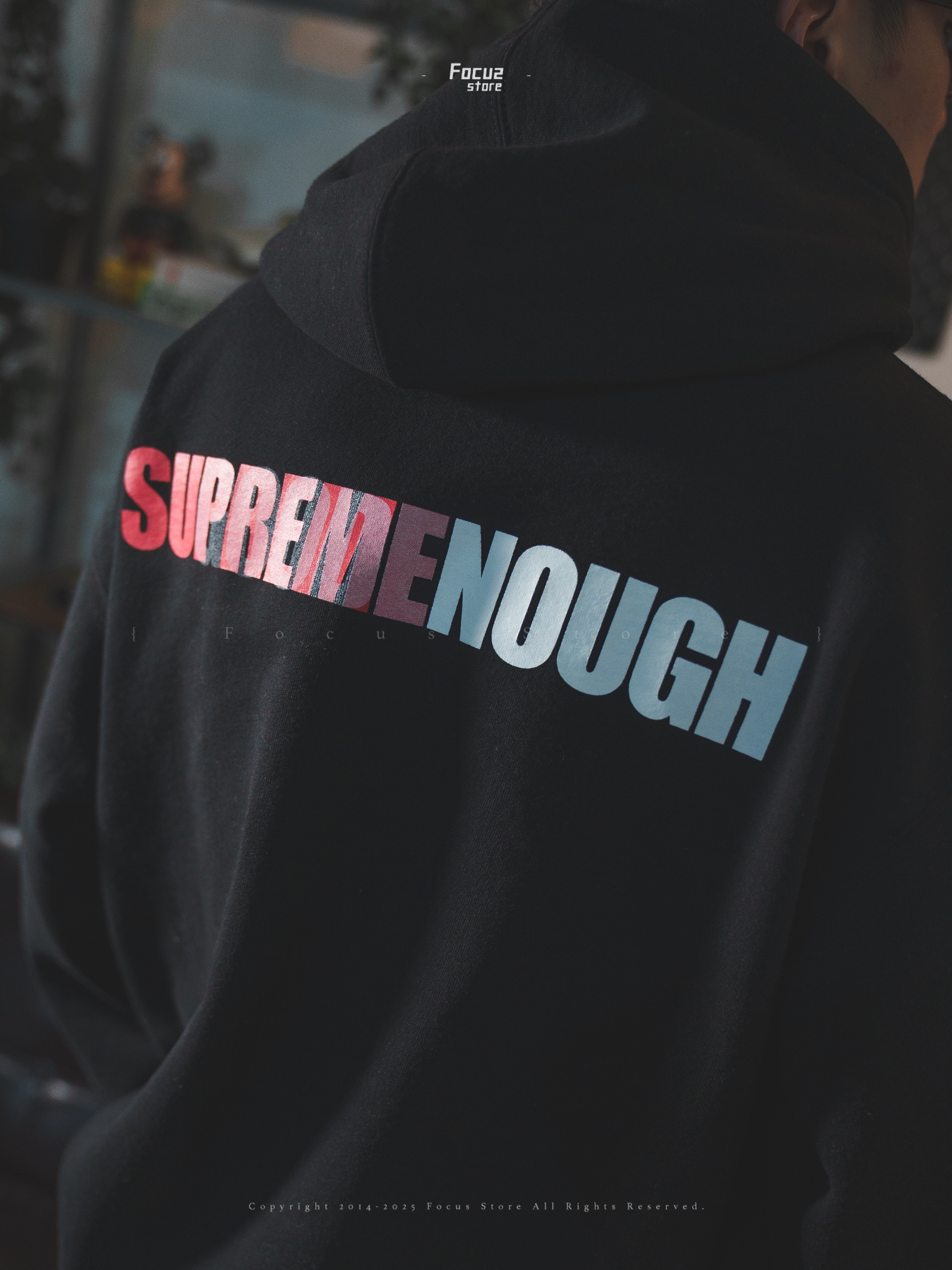トップス Supreme x GOODENOUGH Hooded Sweatshirt Supreme GOODENOUGH Zip Up Hooded Sweater Black Men's - SS25 - US