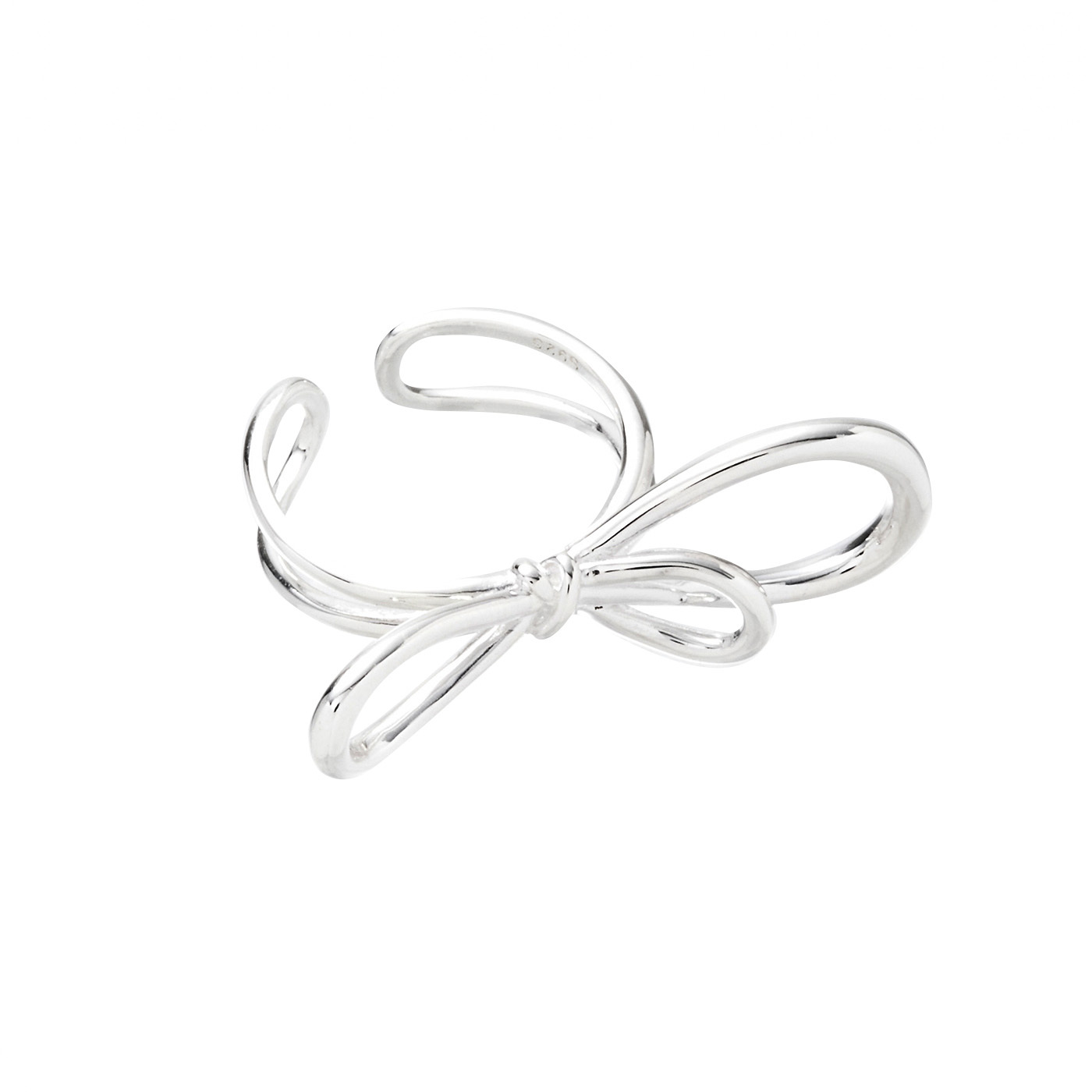 平價飾品,純銀,蝴蝶結,戒指