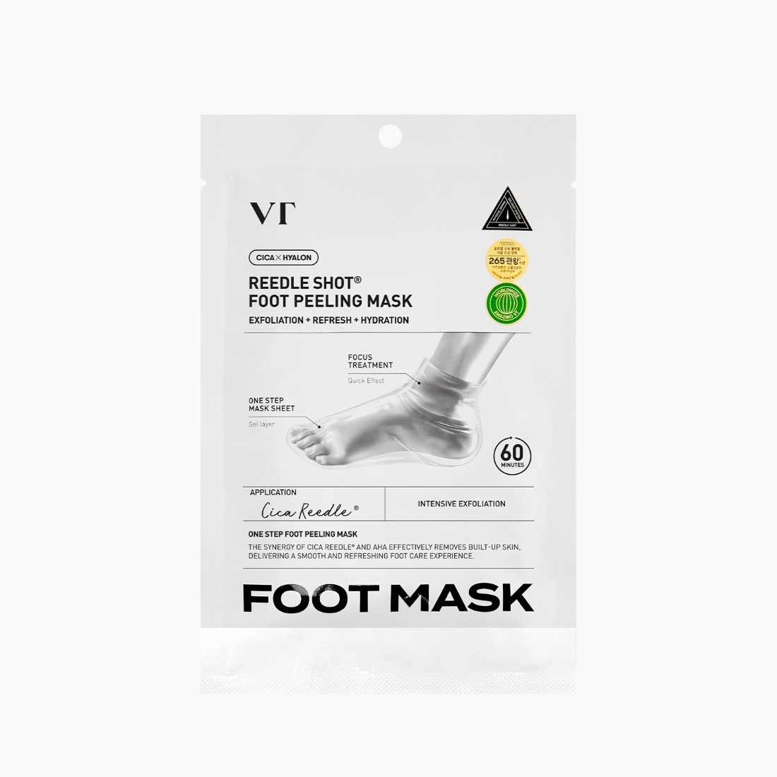 VT Reedle Shot Foot Peeling Mask [3PCS]