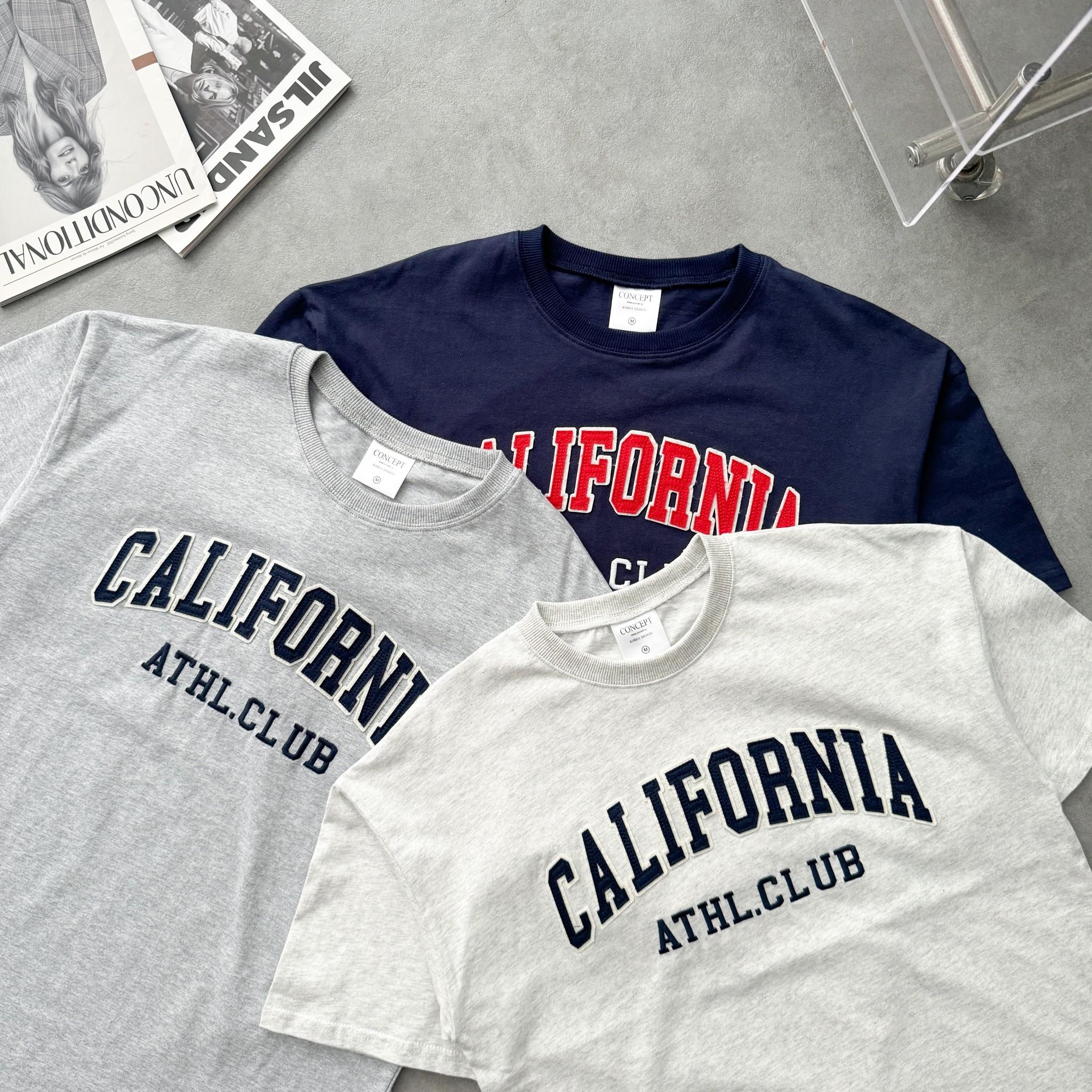 CALIFORNIA 貼布短T 80623 【活動款 售完不補】