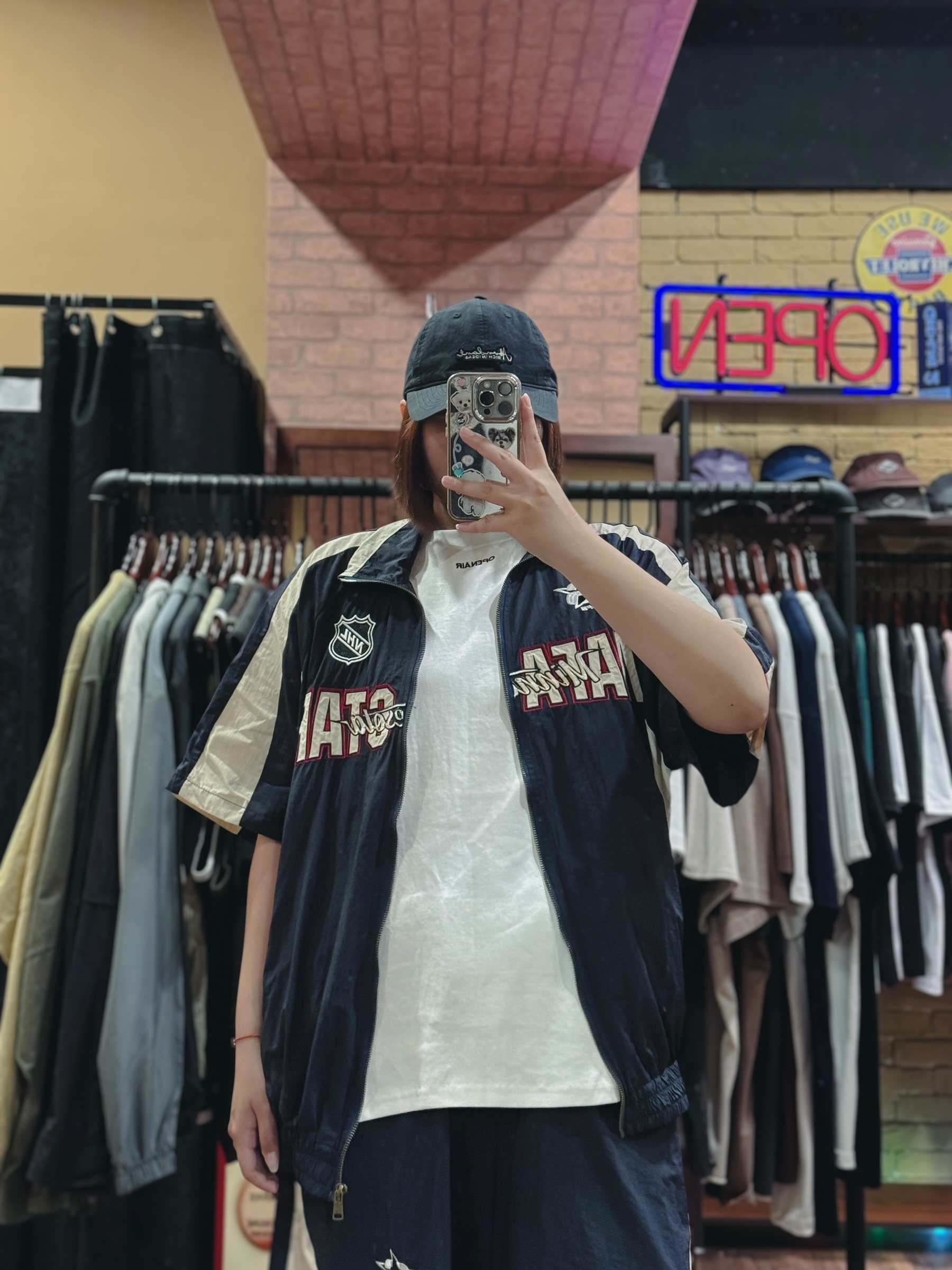 星際領航拉鍊短衫