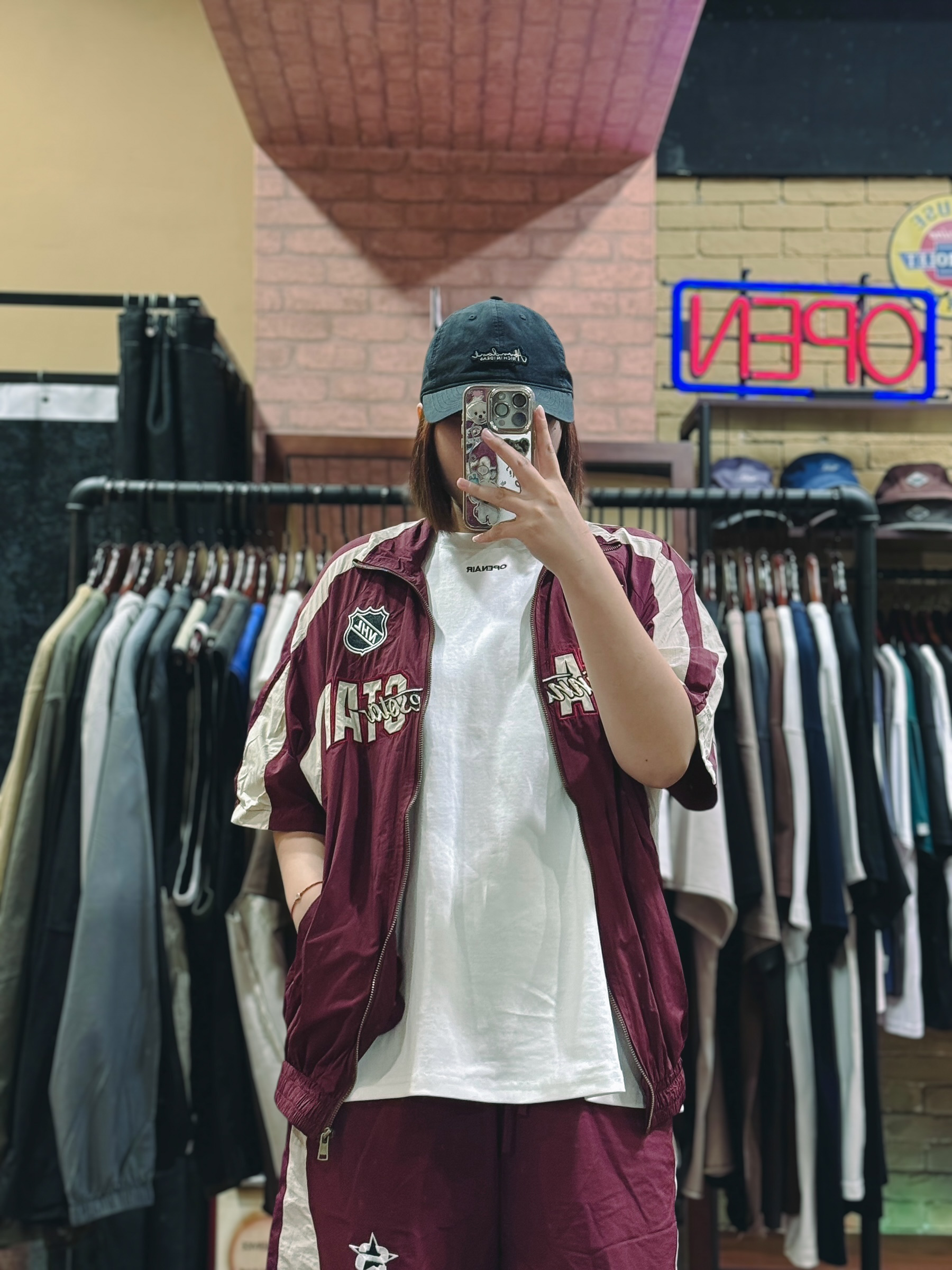 星際領航拉鍊短衫