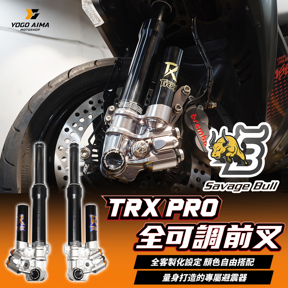 野蠻公牛 TRX PRO 前叉