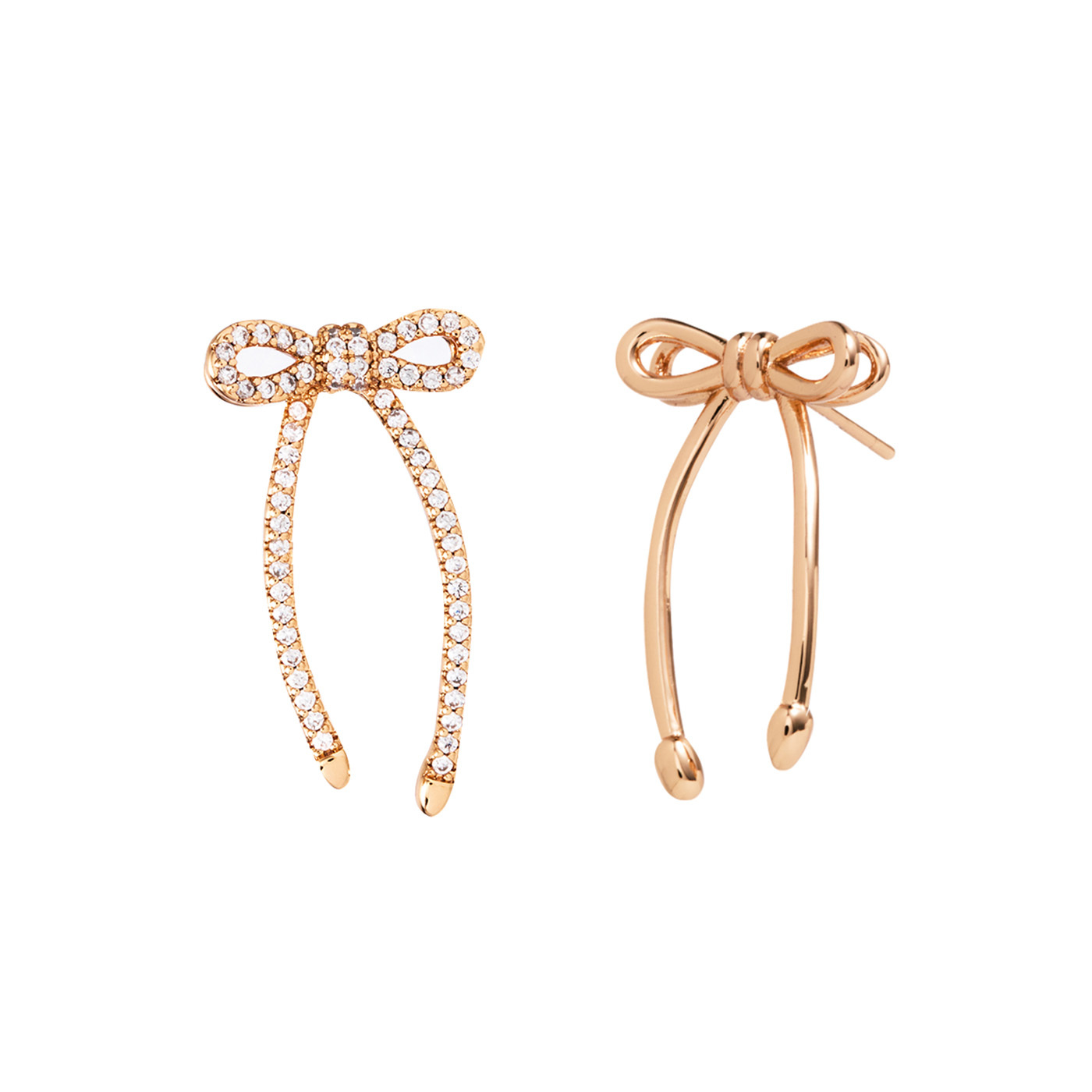 評價飾品,銀針,蝴蝶結,鋯石,耳環