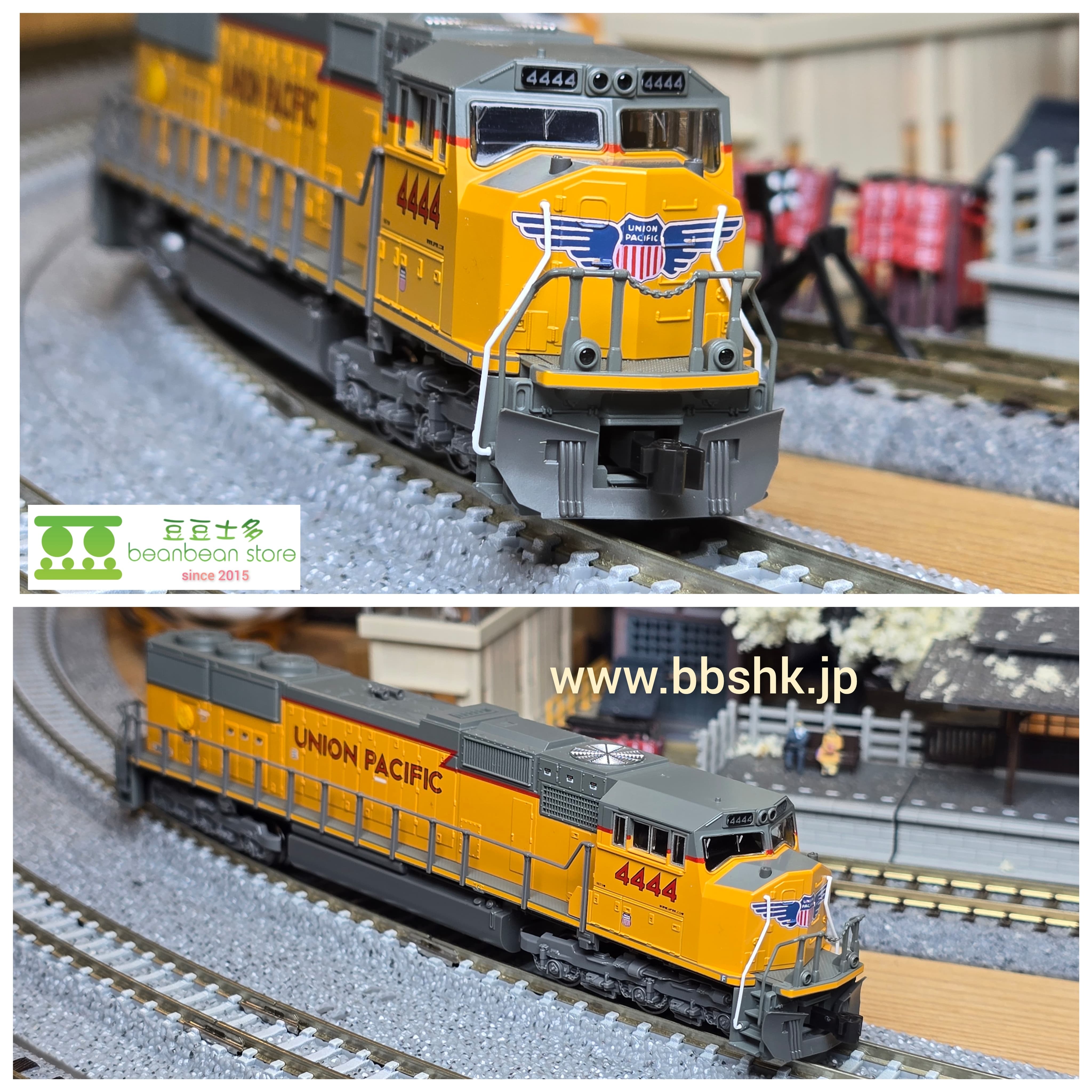 KATO 176-7618 EMD SD70M Flat Radiator UP#4444