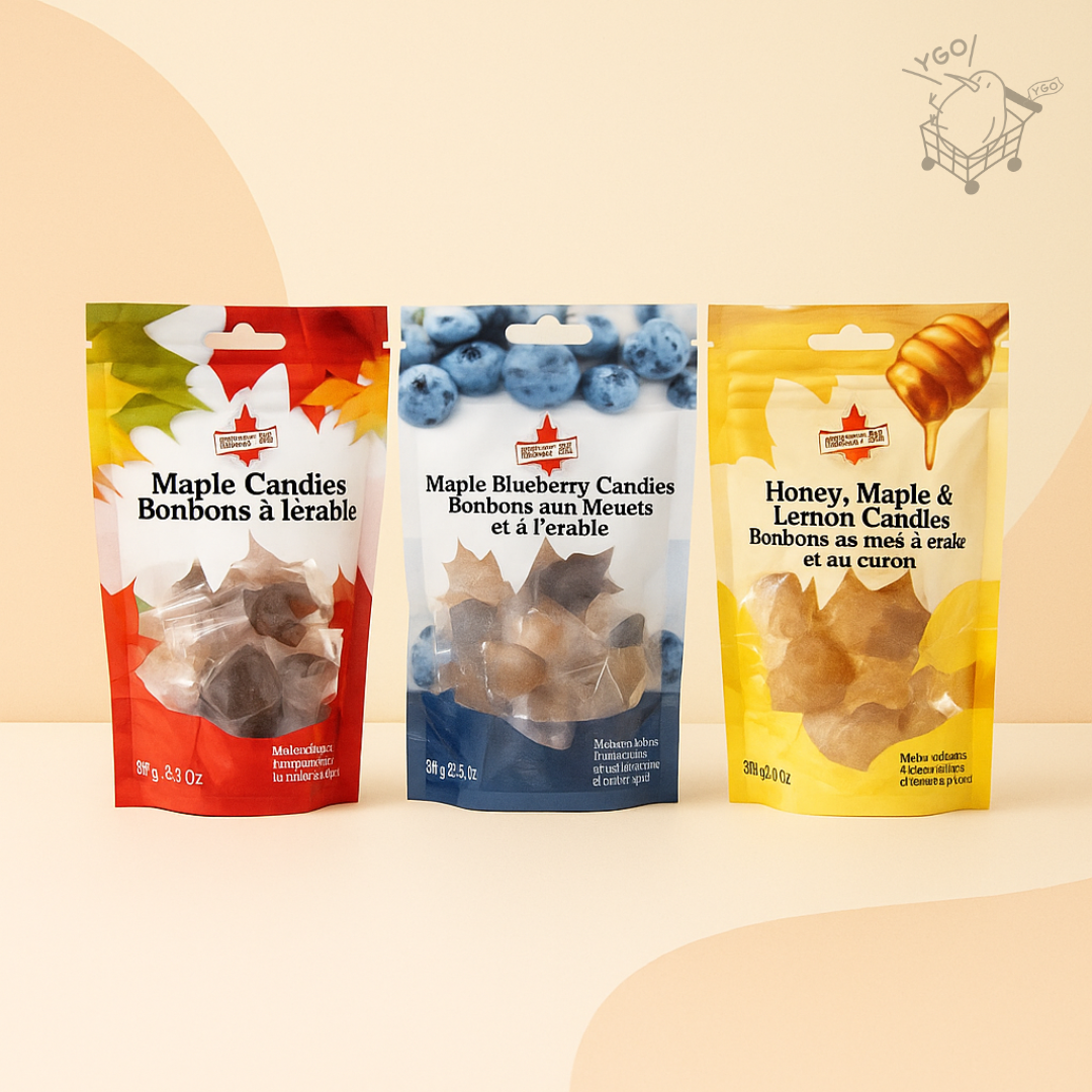 Turkey Hill 楓糖風味硬糖 - 三種口味 90g