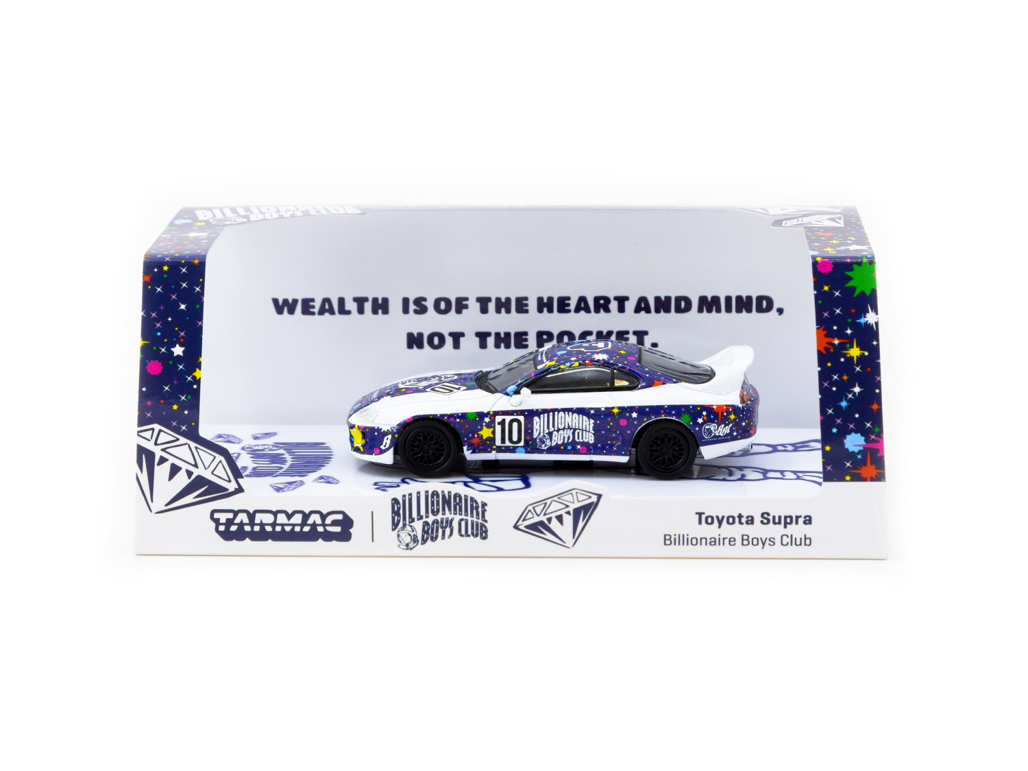 Tarmac Works HOBBY64 – Tarmac Works 1/64 Toyota Supra, Billionaire Boys Club *** Special Edition ***