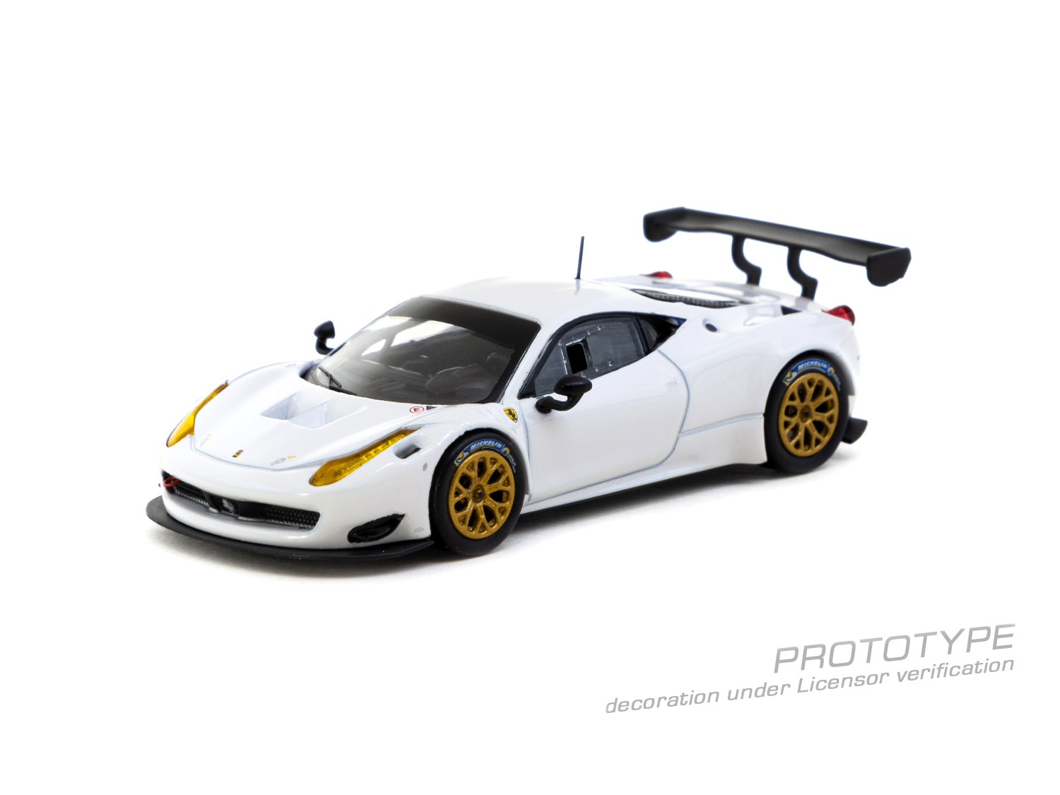 Tarmac Works Ferrari 458 Italia GT3 White