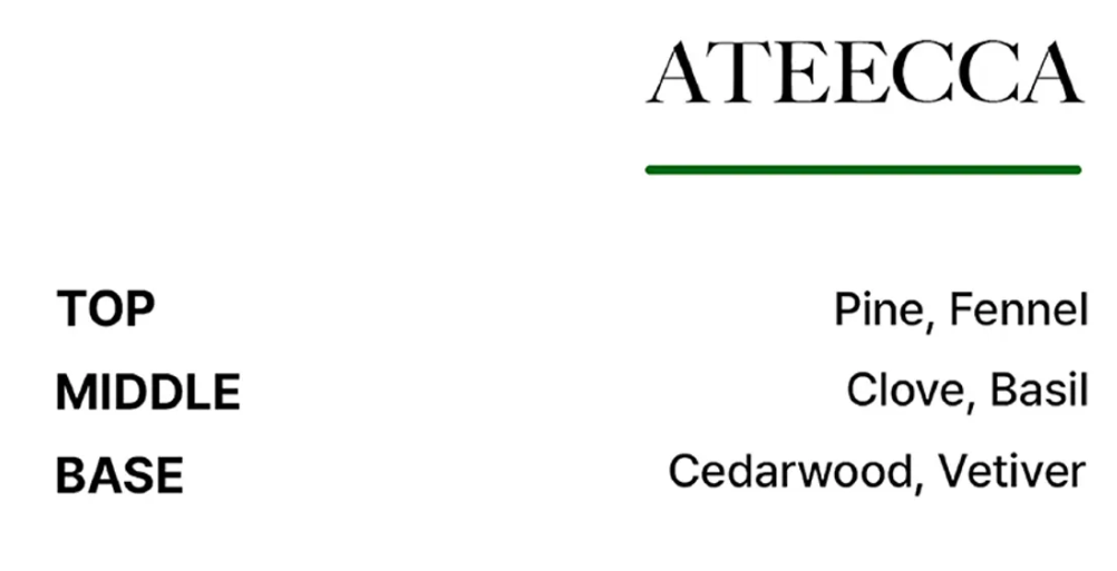 Eau de Parfum Attica 10 ml JUN25