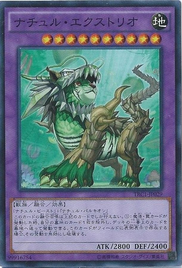 TRC1-JP029(SR/CR/SER)ナチュル・エクストリオ(自然木龍獸)