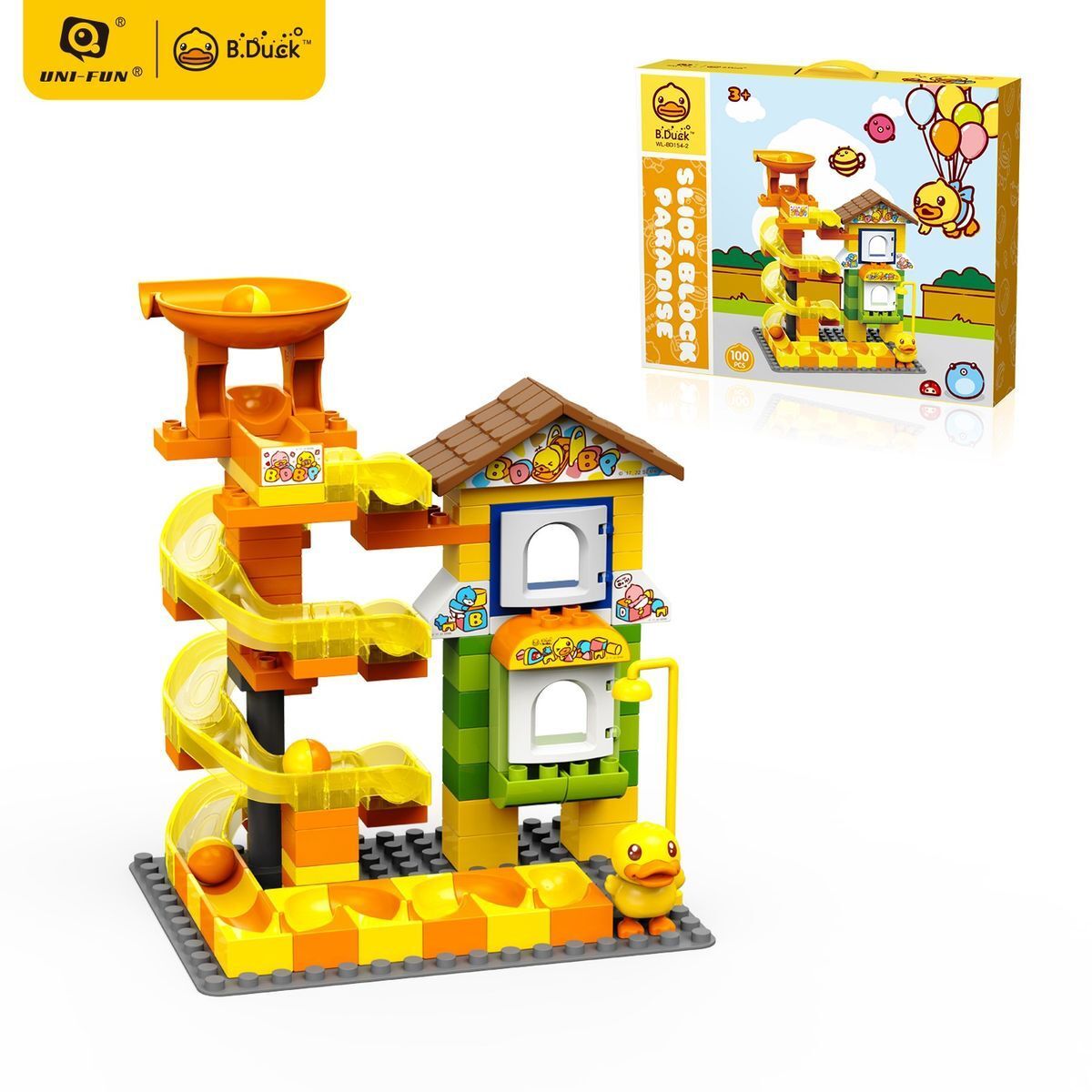 B.DUCK 積木滑道樂園