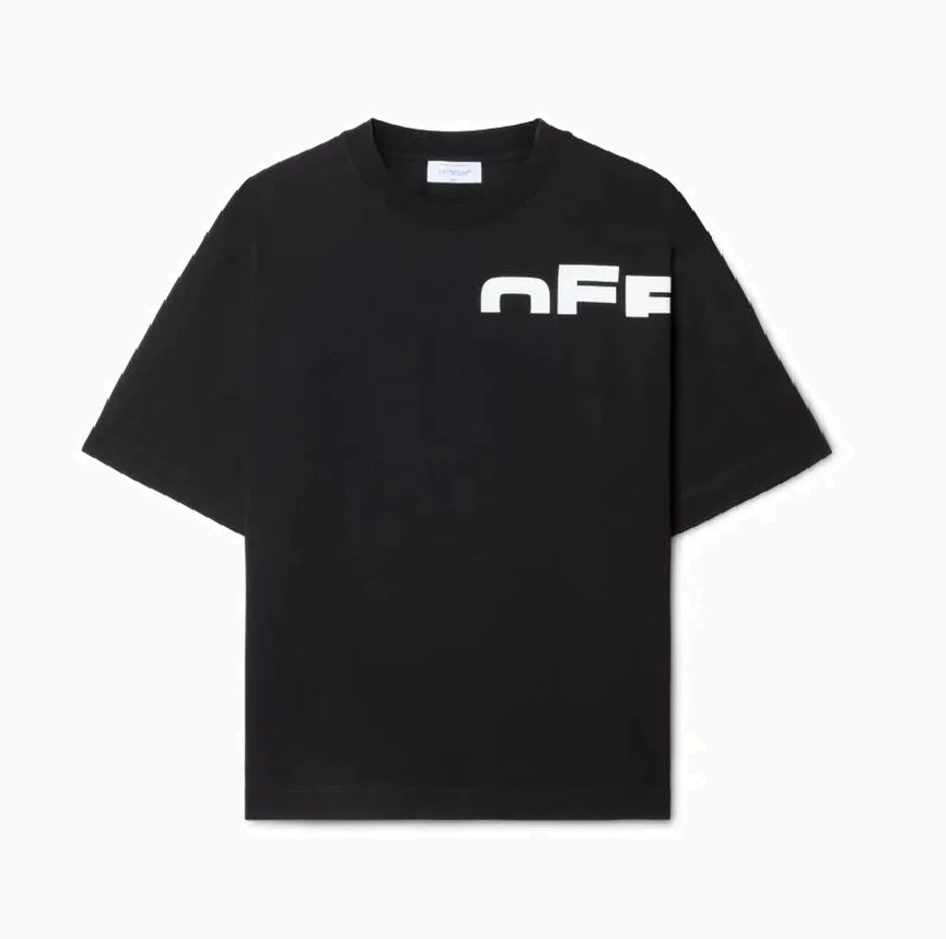 OFF-WHITE PAINT BLACK OFF SPILT TEE - PRE ORDER ITEM (預訂中)