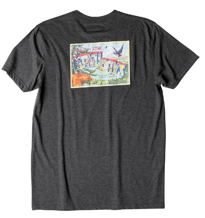 KAVU. Post Out #8123 ( 1048 Black Heather )