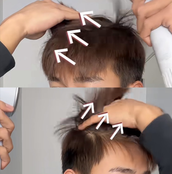 頭髮扁塌怎麼辦？2招讓你吹出自然蓬鬆
