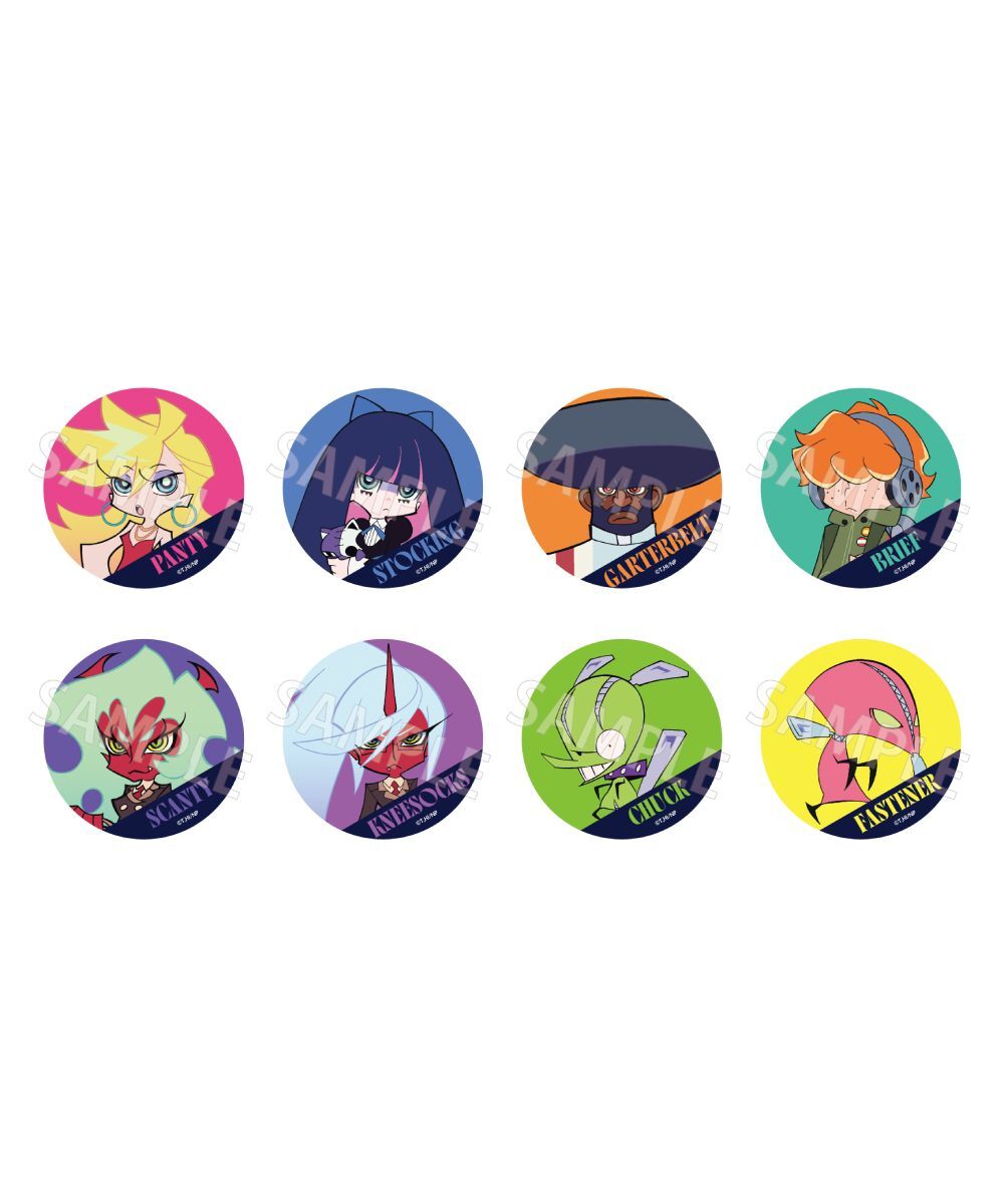 預購-《新吊帶襪天使 New PANTY ＆ STOCKING with GARTERBELT》 集換式徽章 BOX販售【日本進口精品】