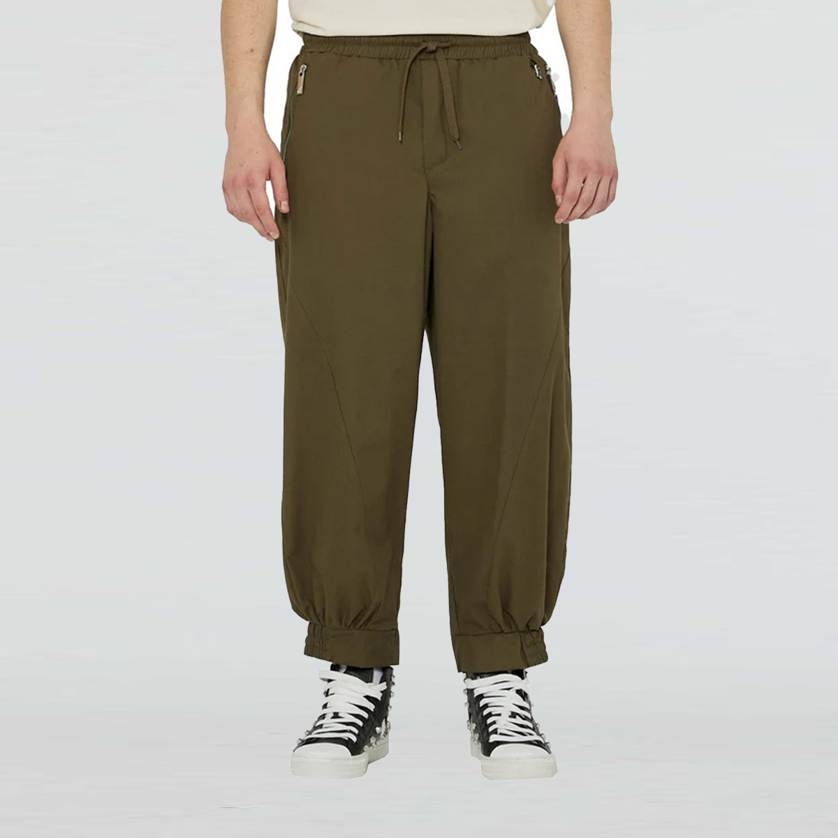 【RICHMOND X】寬版束口休閒長褲