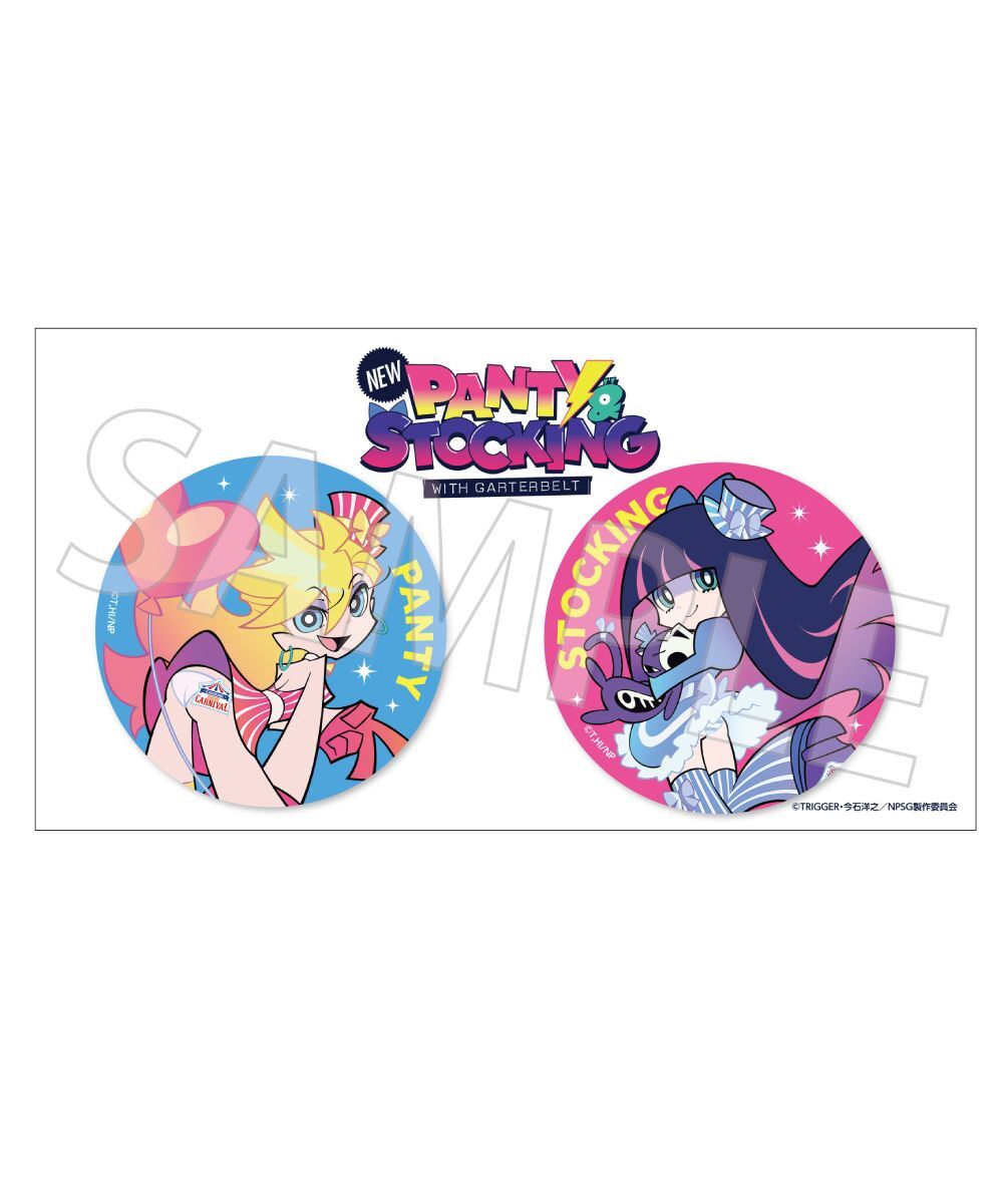 預購-《新吊帶襪天使 New PANTY ＆ STOCKING with GARTERBELT》 徽章套組 CARNIVAL ver.【日本進口精品】