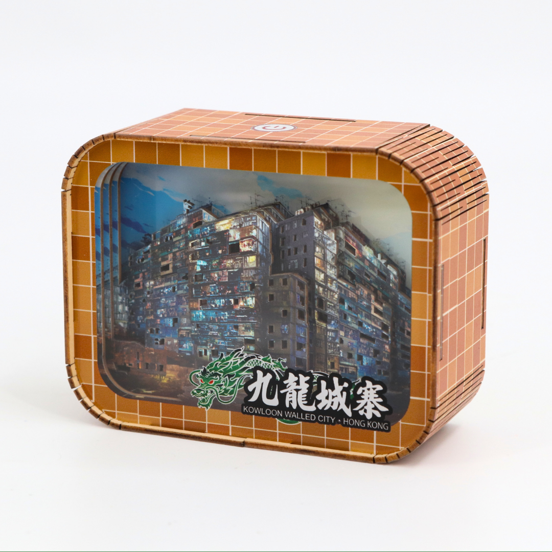 Team Green Hong Kong Night Light - Kowloon Walled City