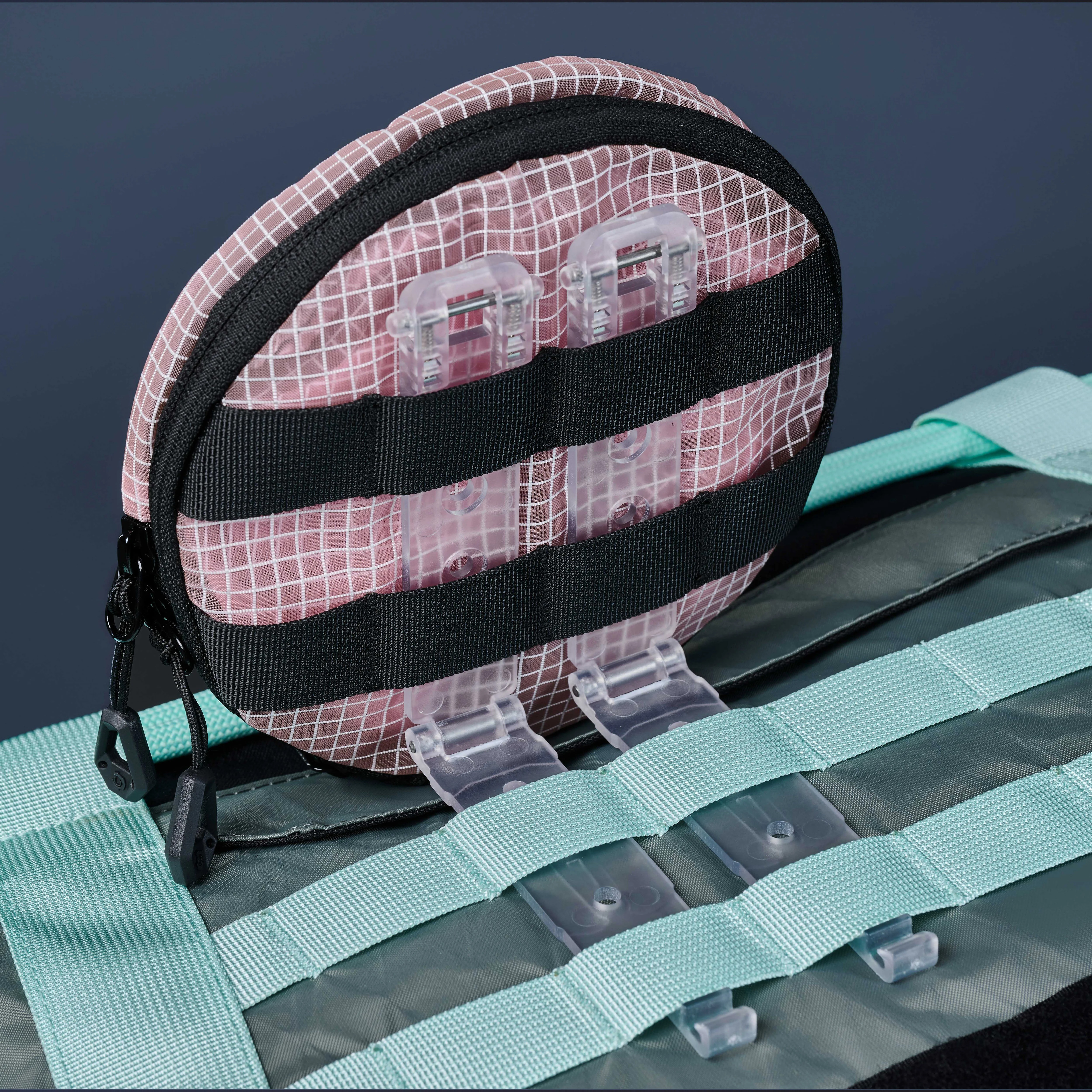 【超頻漫遊】AC-14 MOLLE雙排穩定插扣透明版