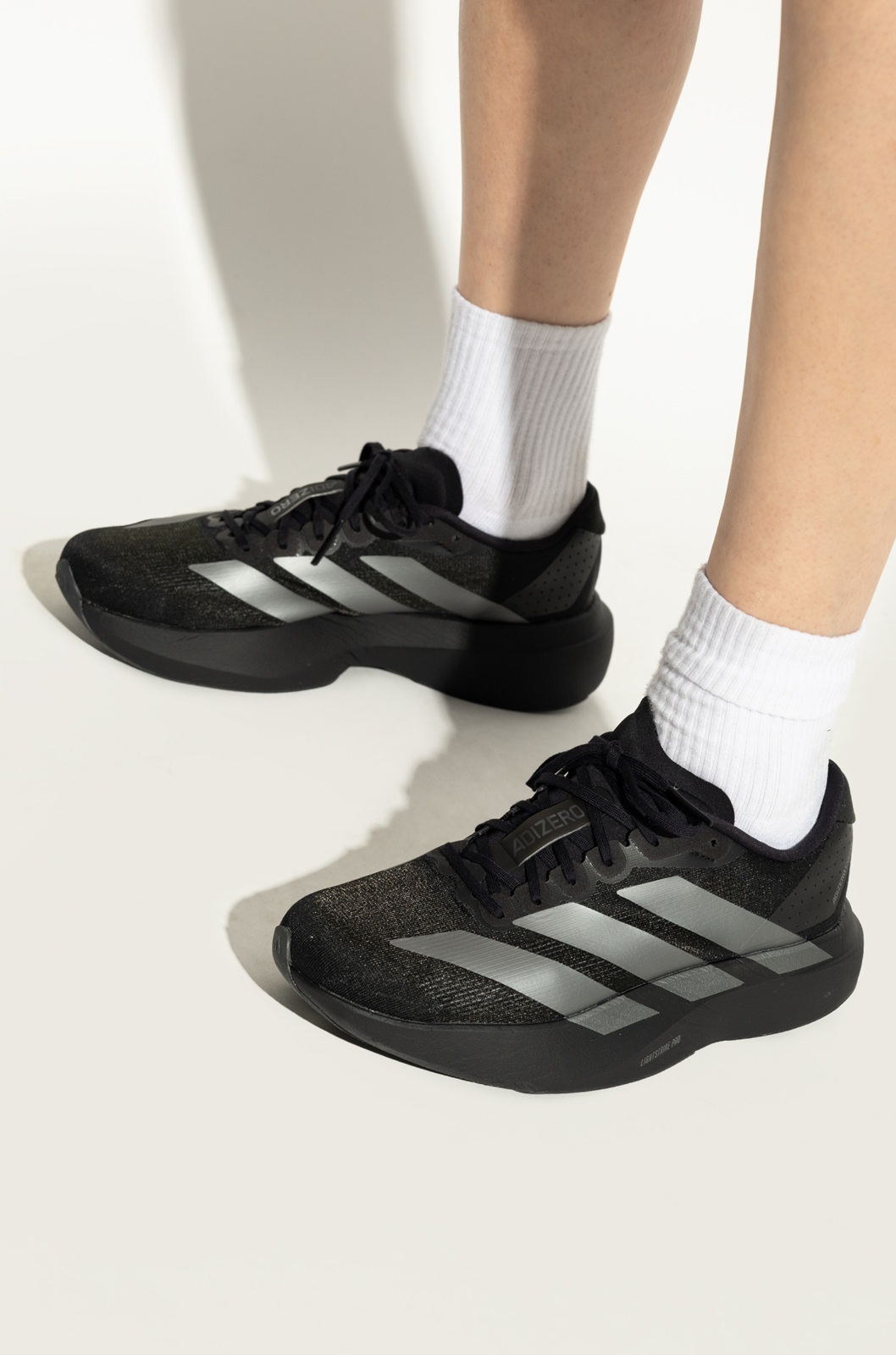 [預訂] Adidas Adizero EVO SL | Black Silver JR4888