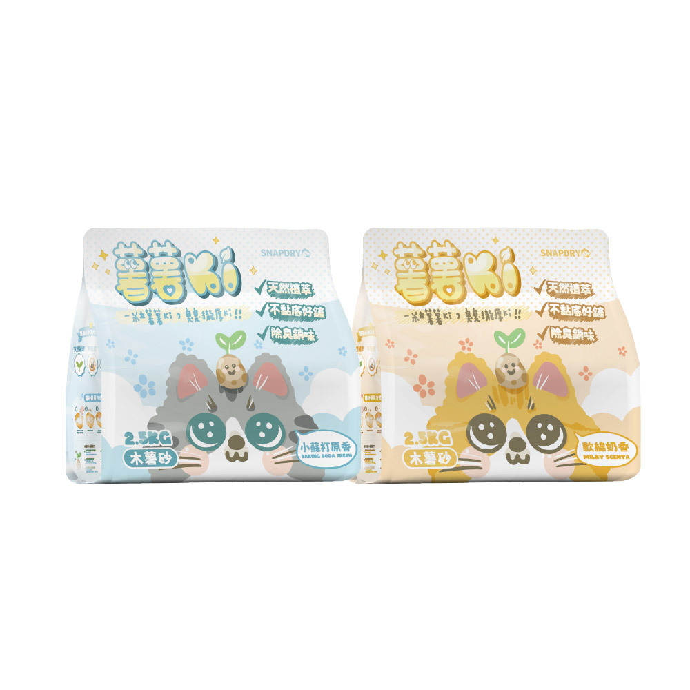 【批發專區】薯薯Ki木薯砂 箱裝(6入/箱)