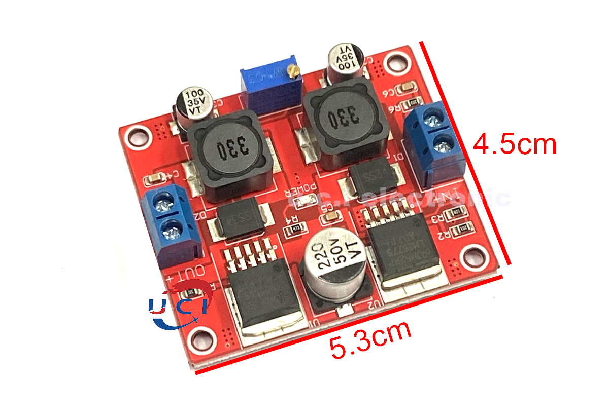 【UCI電子】(A-3) LM2596S DC-DC自動升降壓模組 輸入寬電壓 適配太陽能電池板