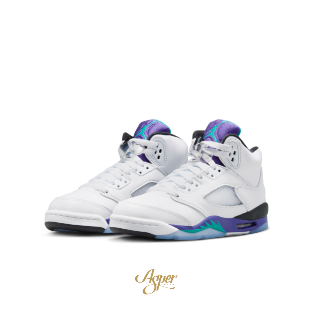 Air Jordan 5 Retro OG "Grape" GS 葡萄紫 2025 復刻 女鞋 HQ7980-100