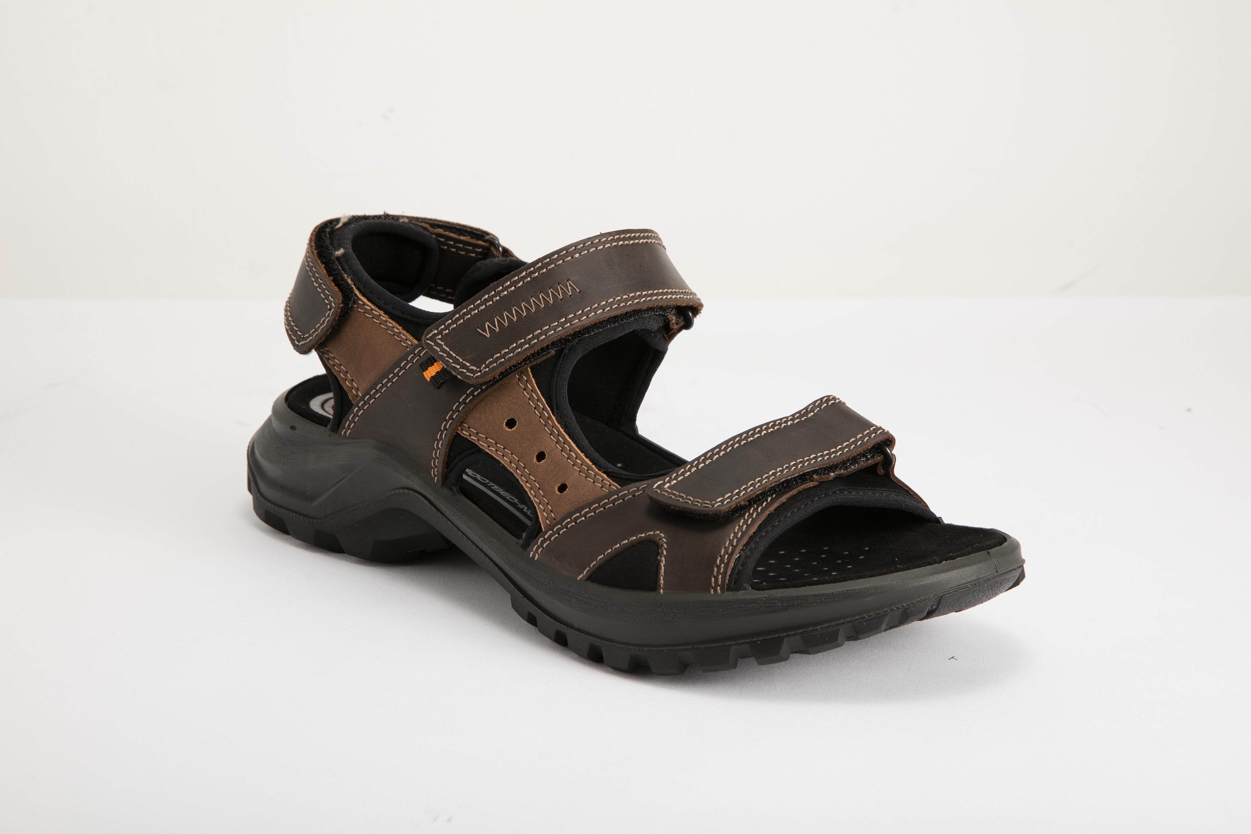 IMAC - 男裝磨砂皮革休閒涼鞋 753650. 3474.005-D.BR