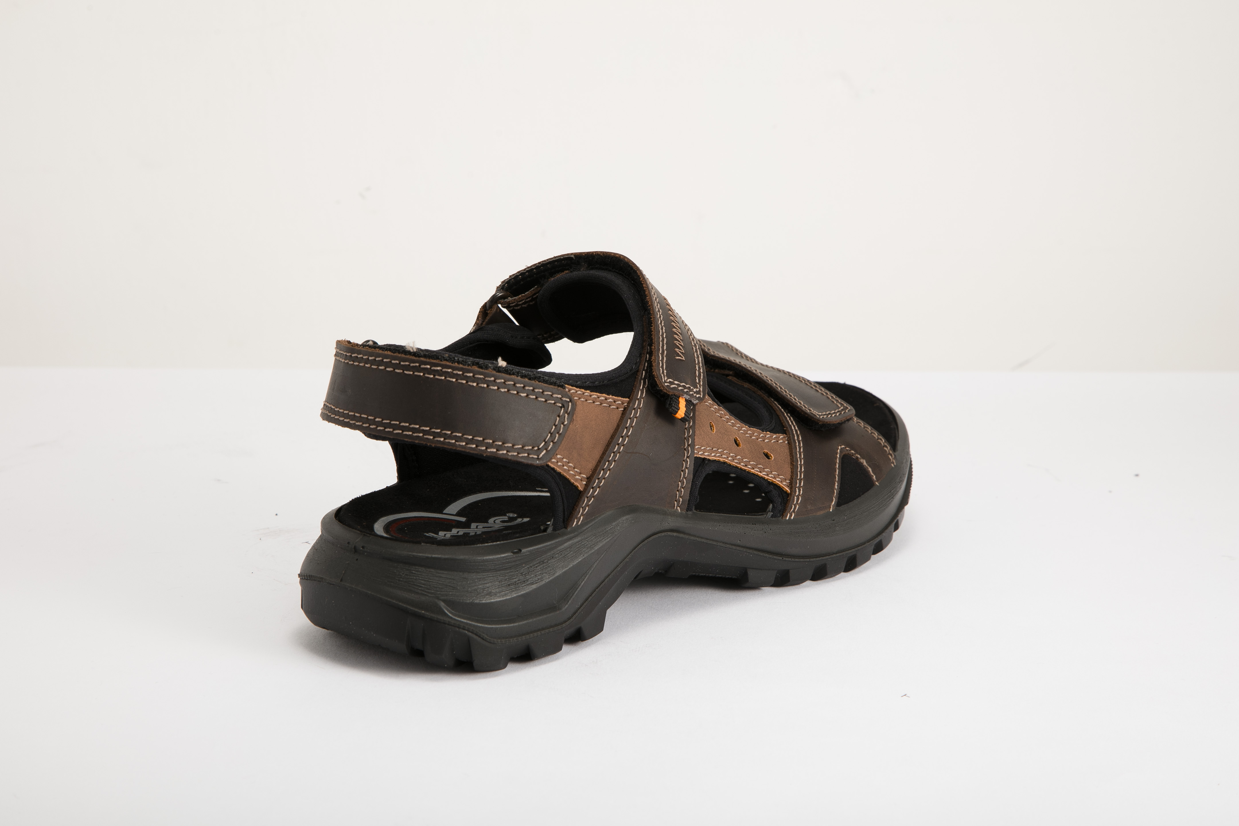 IMAC - 男裝磨砂皮革休閒涼鞋 753650. 3474.005-D.BR