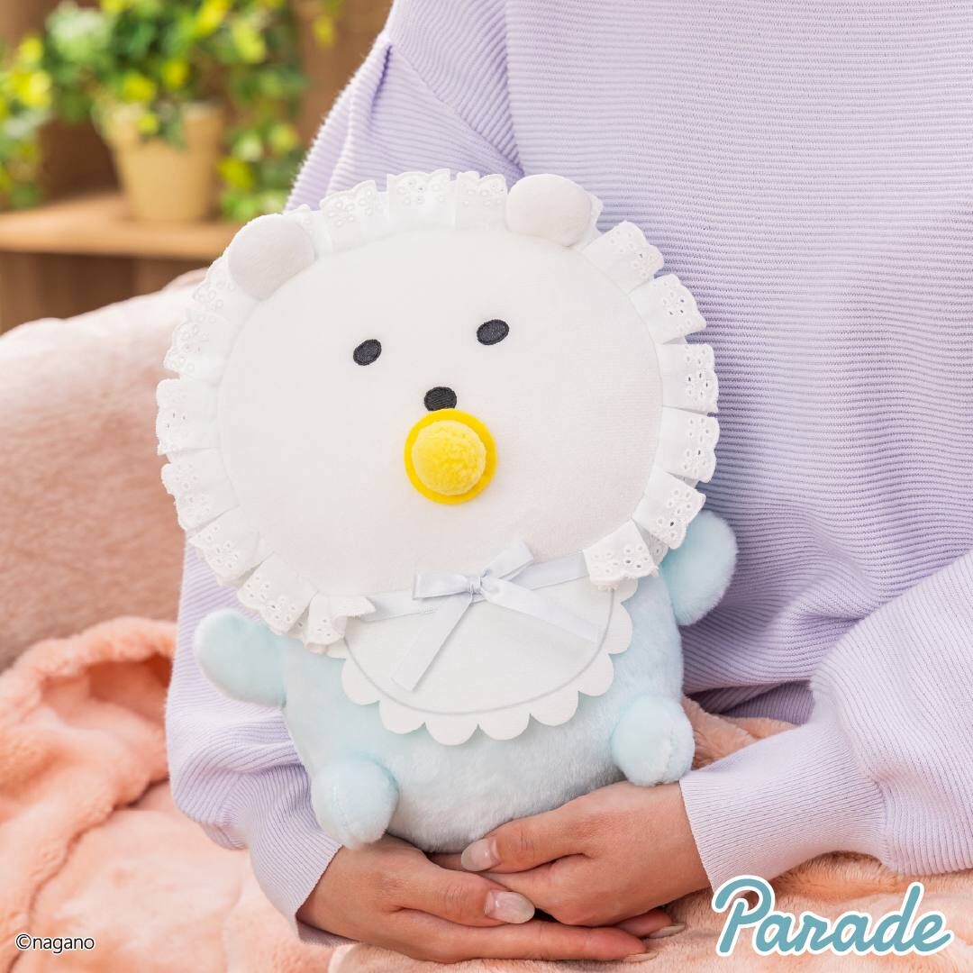現貨｜Nagano Characters BABY白熊BIG毛公仔 30cm 6月景品