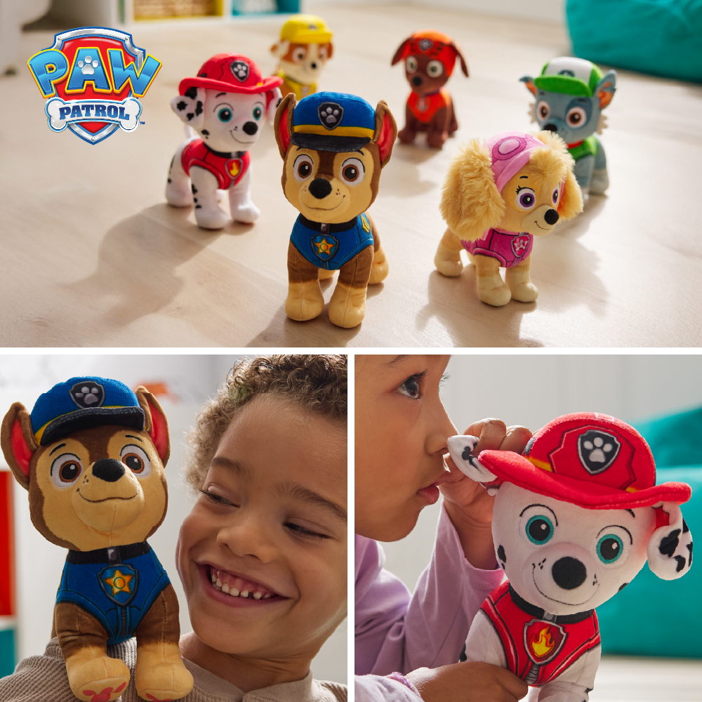 汪汪隊立大功玩具 基本絨毛娃娃_孩子的日常玩伴