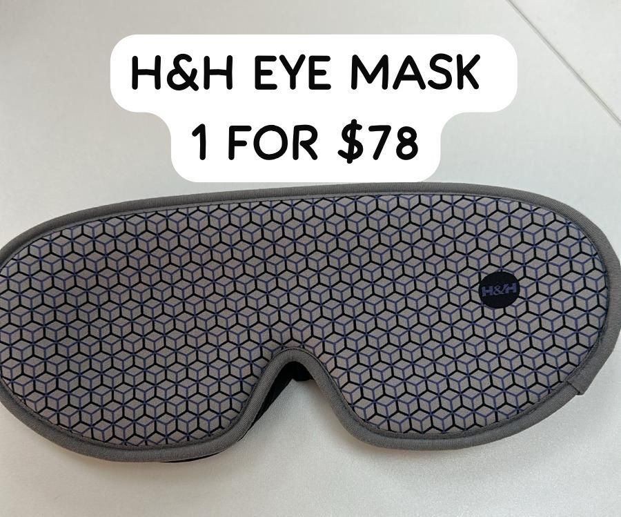 (1) H&H EYE MASK