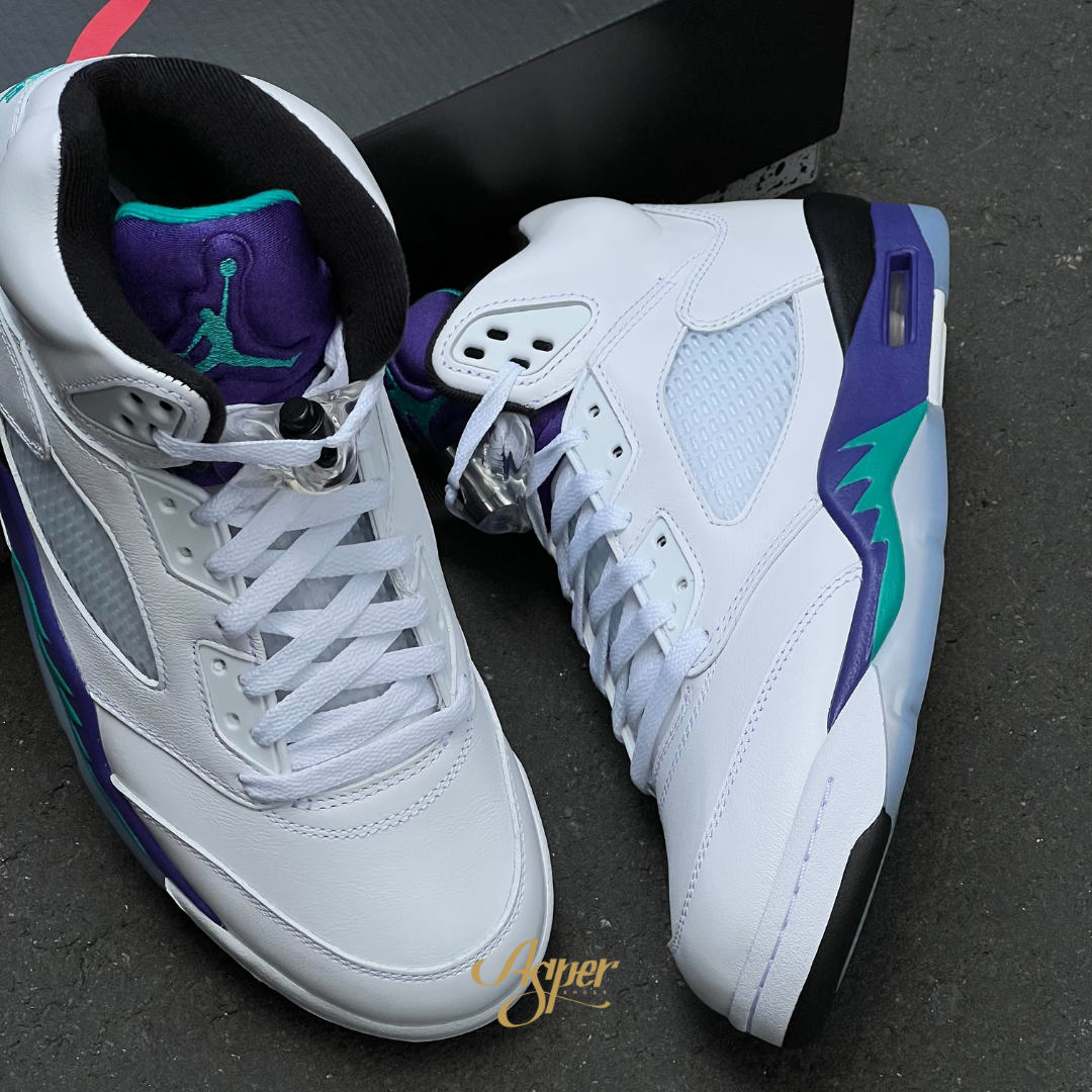 Air Jordan 5 OG "Grape" 葡萄紫 2025 復刻 男鞋 HQ7978-100