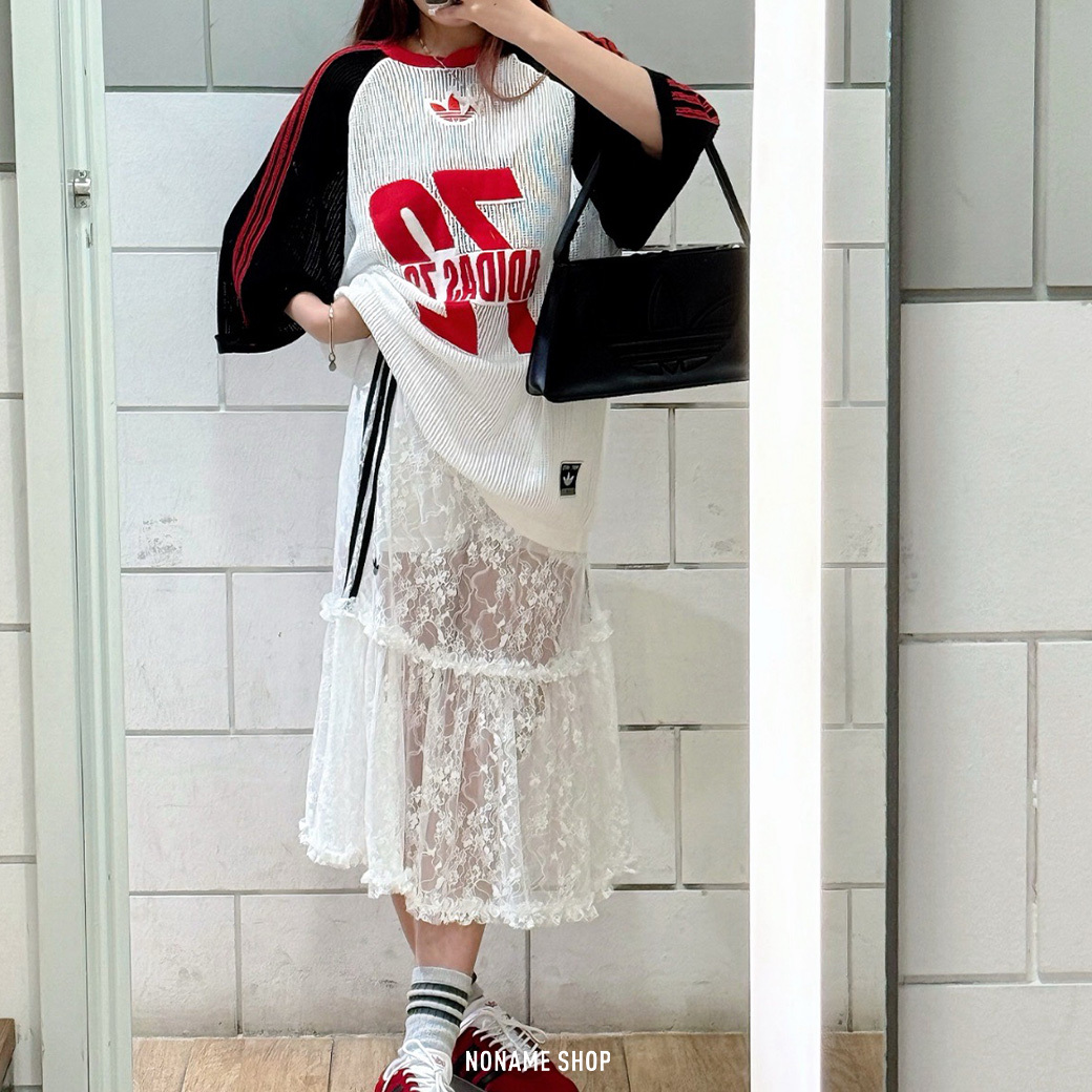 ADIDAS ORIGINALS SS25 72 運動 簡約足球 簍空 針織 短袖 (女款)