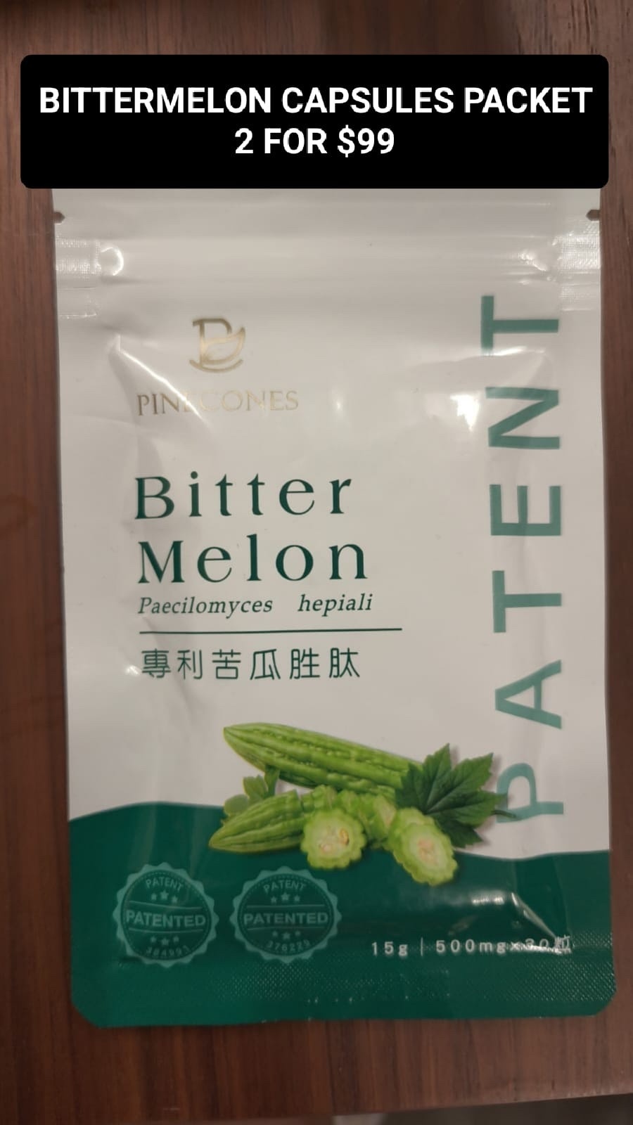 6) BITTERMELON CAPSULES PACKETS
