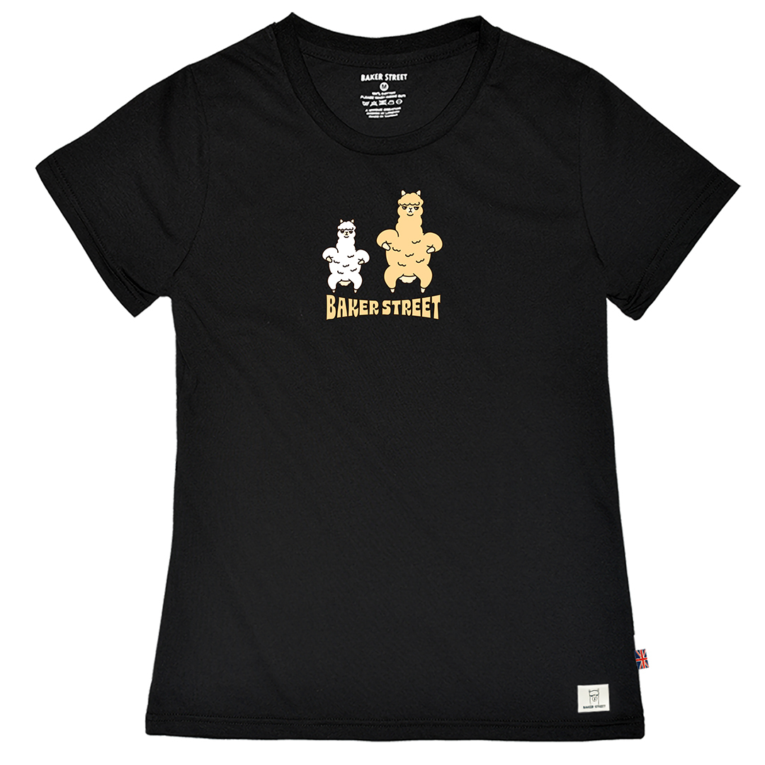 Akimbaca 叉腰駝 女版短T