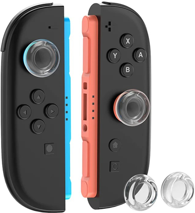 NS2 良值 Joy-Con 2 透明類比套 (2入) L1064