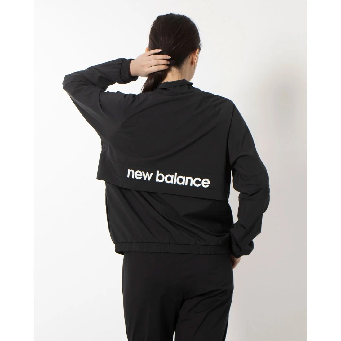 【OWN】New Balance 薄款 外套 輕薄 透氣 防潑水 涼爽 夏季 運動外套 女生限定 黑色