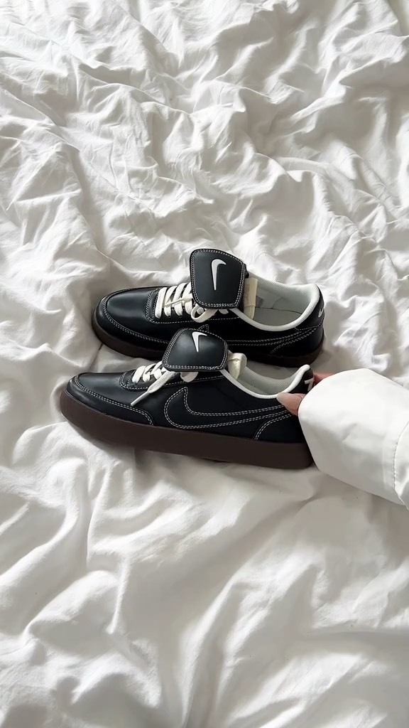 #預購 NIKE KILLSHOT 2 PRM 皮革縫線 外翻鞋舌 黑色 德訓鞋 HQ3489-010