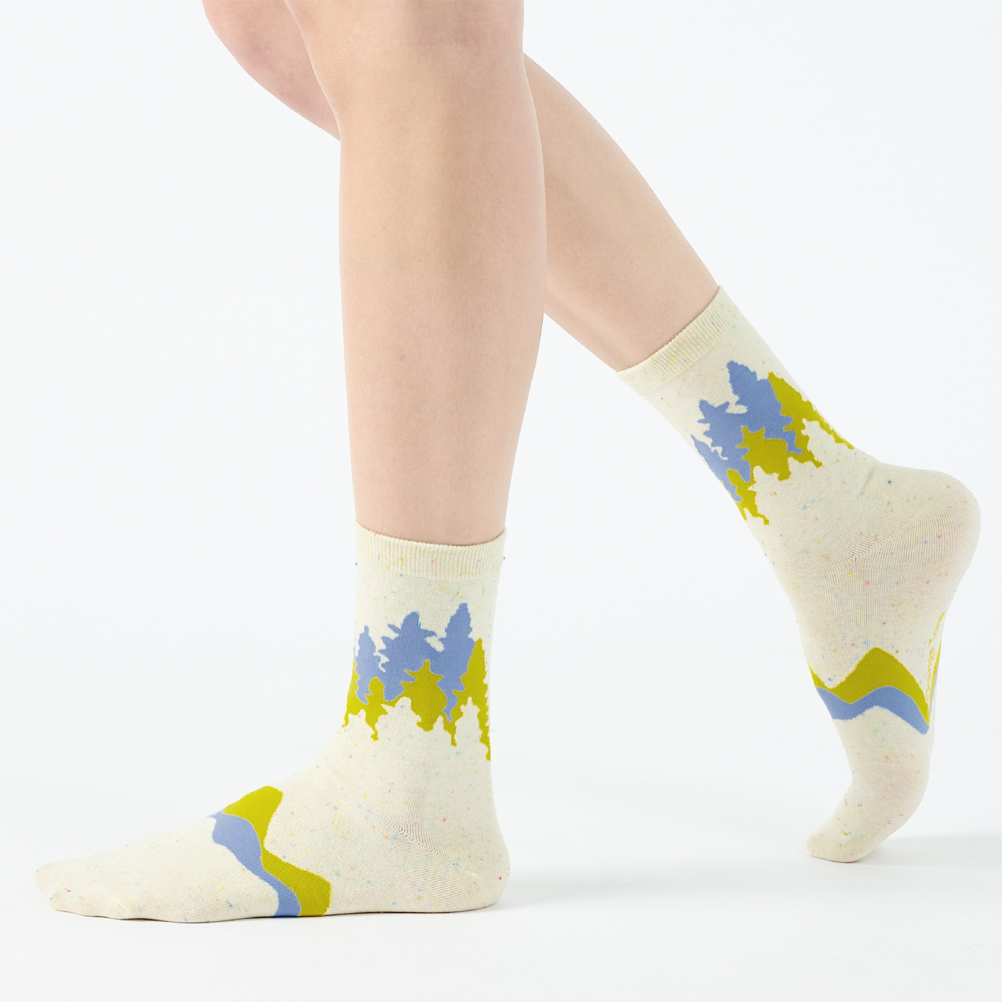 山岳之間〈米白〉