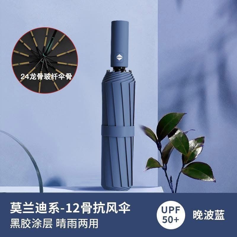 12骨自動傘加大雙人兩用傘🌂-0107