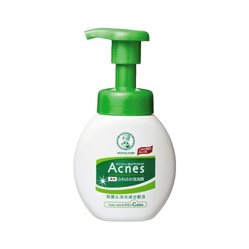 樂敦 Acnes 暗瘡護理泡泡潔面泡沬 160ml (Barcode: 4987241123629)