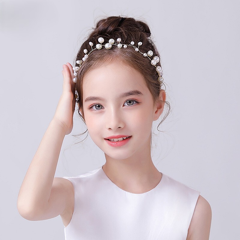 氣質唯美珍珠髮帶